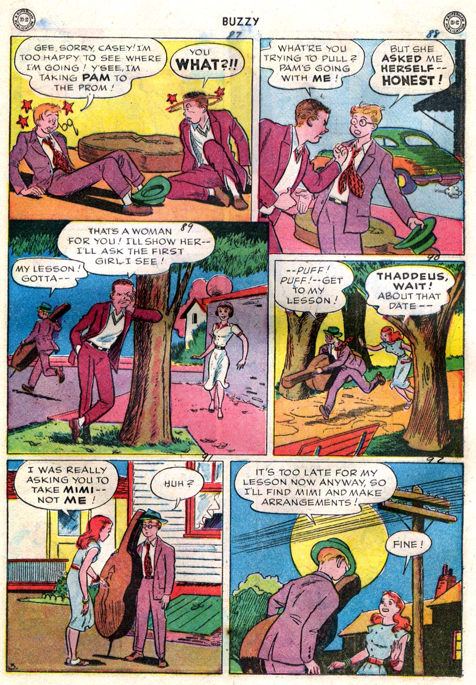 Read online Buzzy comic -  Issue #22 - 23