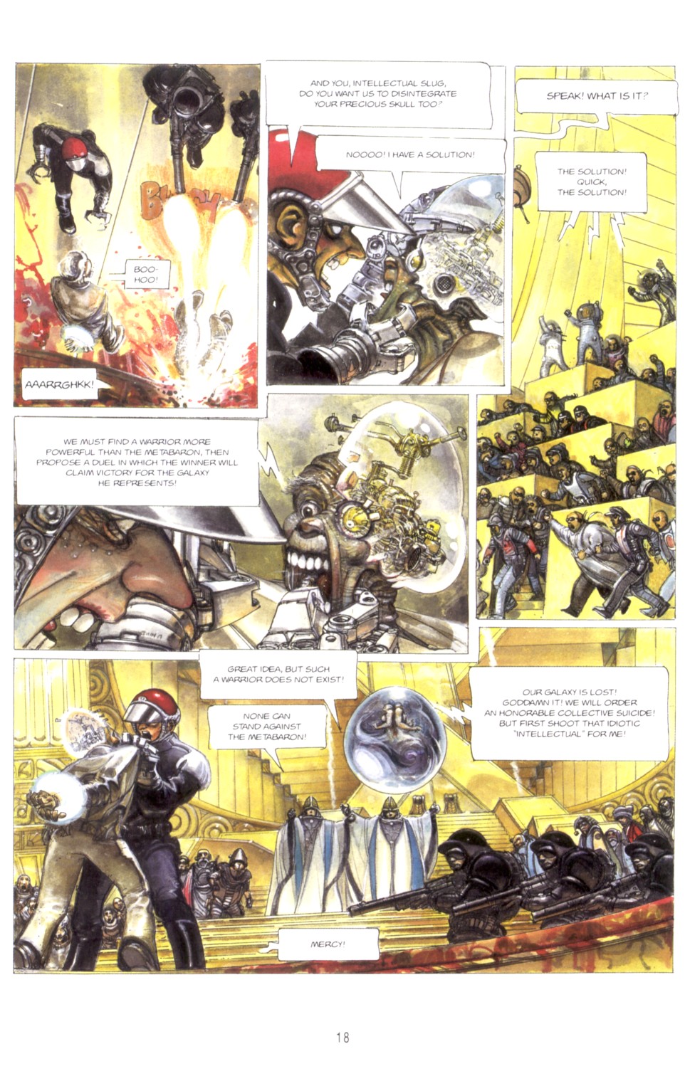 Read online The Metabarons comic -  Issue #9 - The Mentrek's Solution - 17