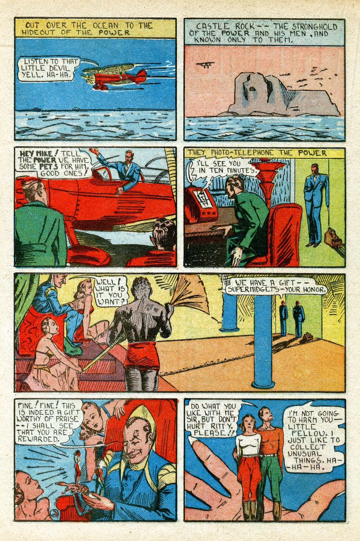 Read online Amazing Man Comics comic -  Issue #8 - 38