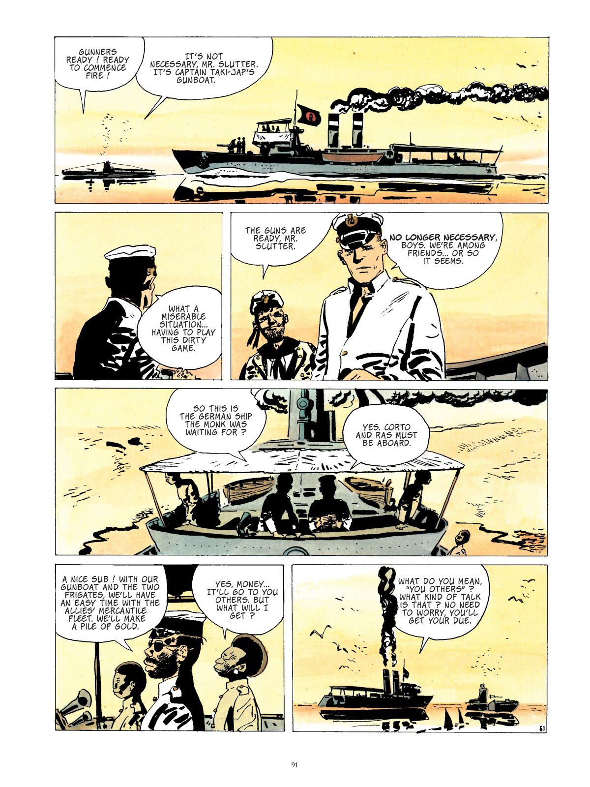 Read online Corto Maltese comic -  Issue # TPB 2 (Part 1) - 81