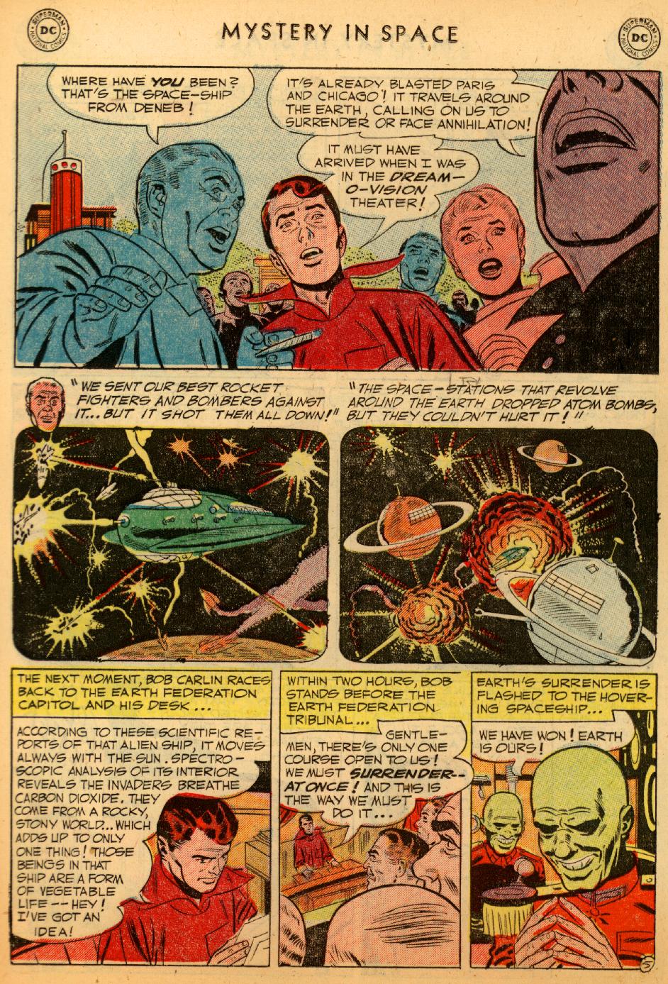 Read online Mystery in Space (1951) comic -  Issue #10 - 16