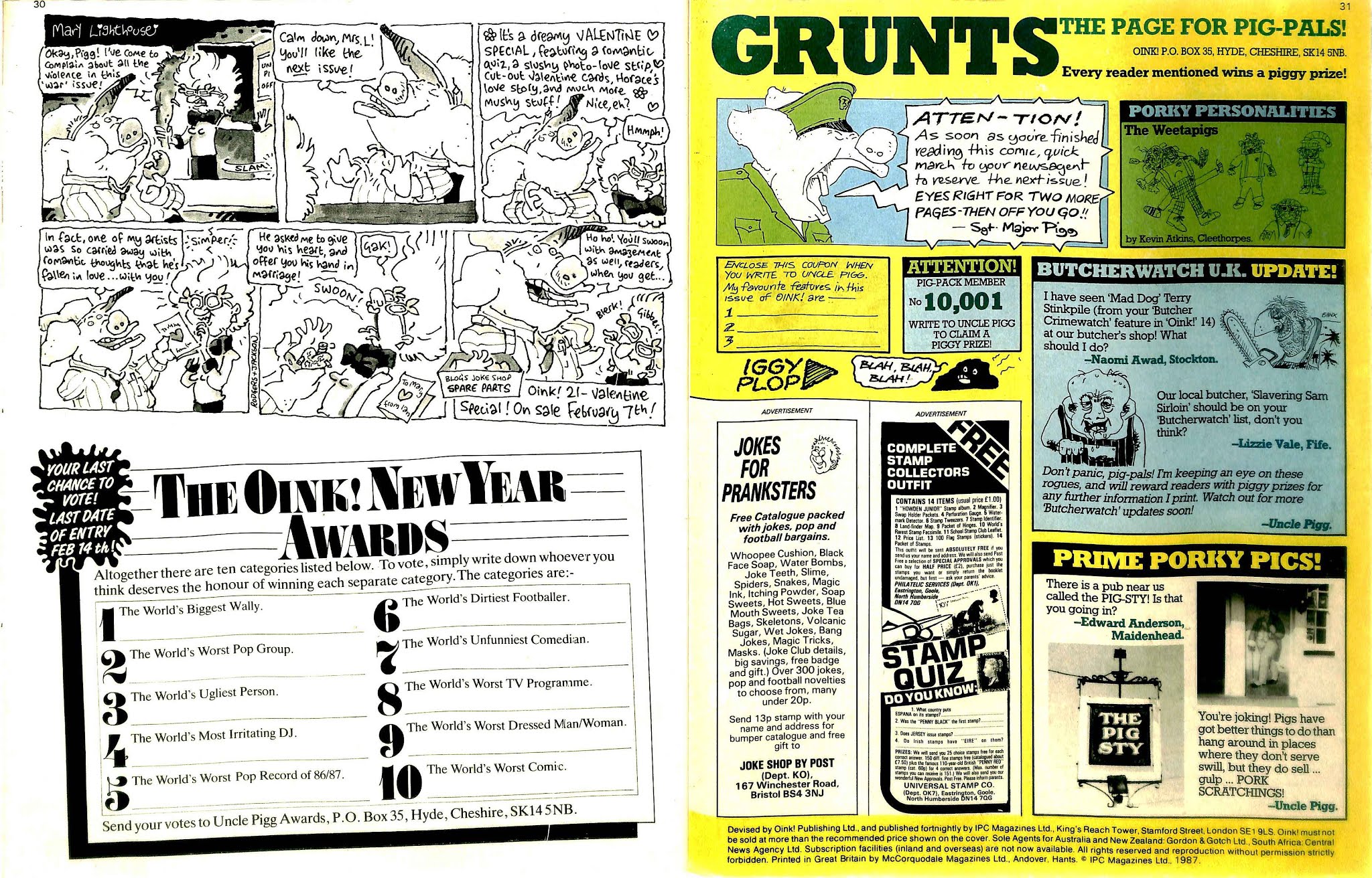 Read online Oink! comic -  Issue #20 - 16
