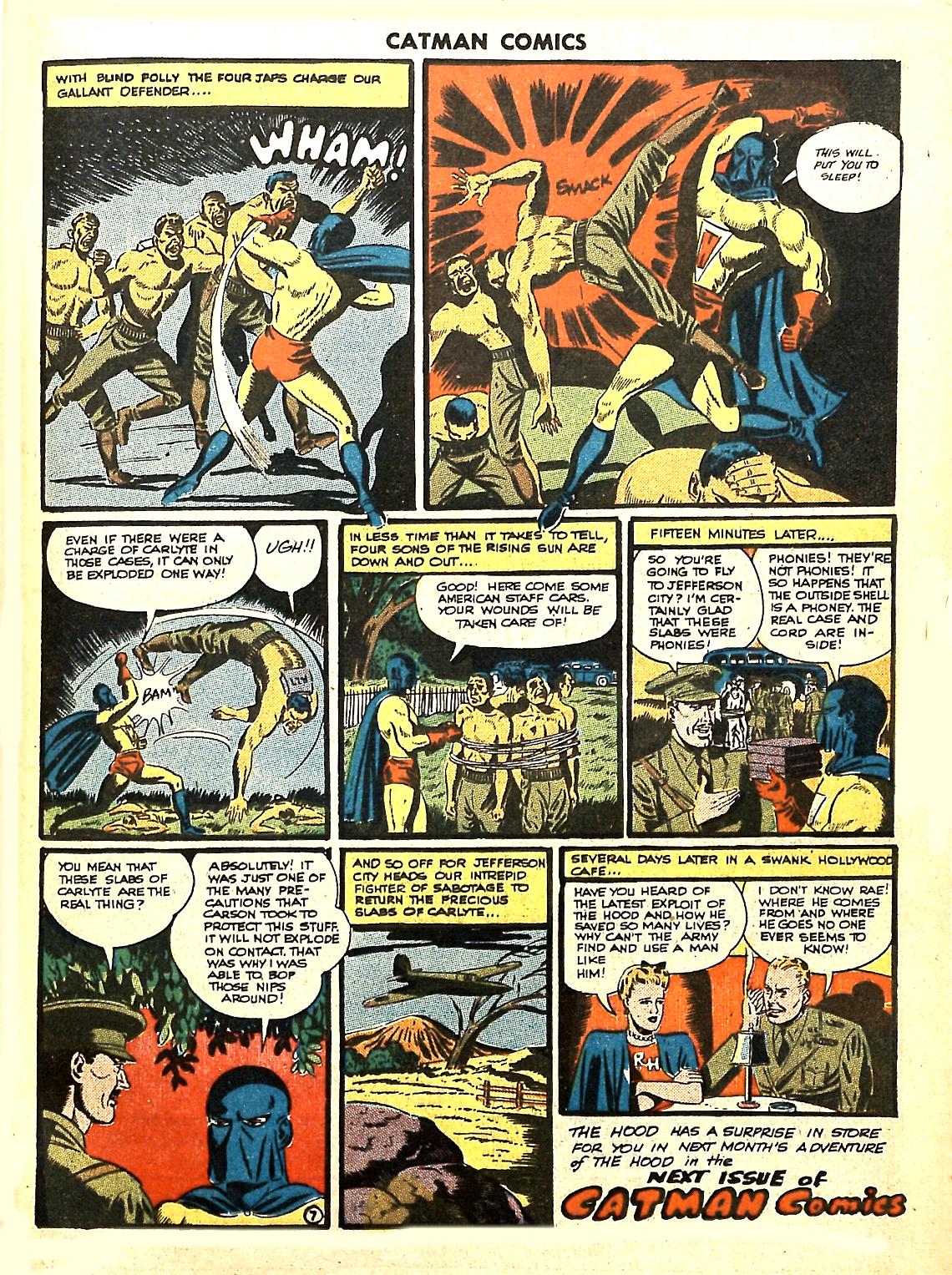 Read online Cat-Man Comics comic -  Issue #25 - 35