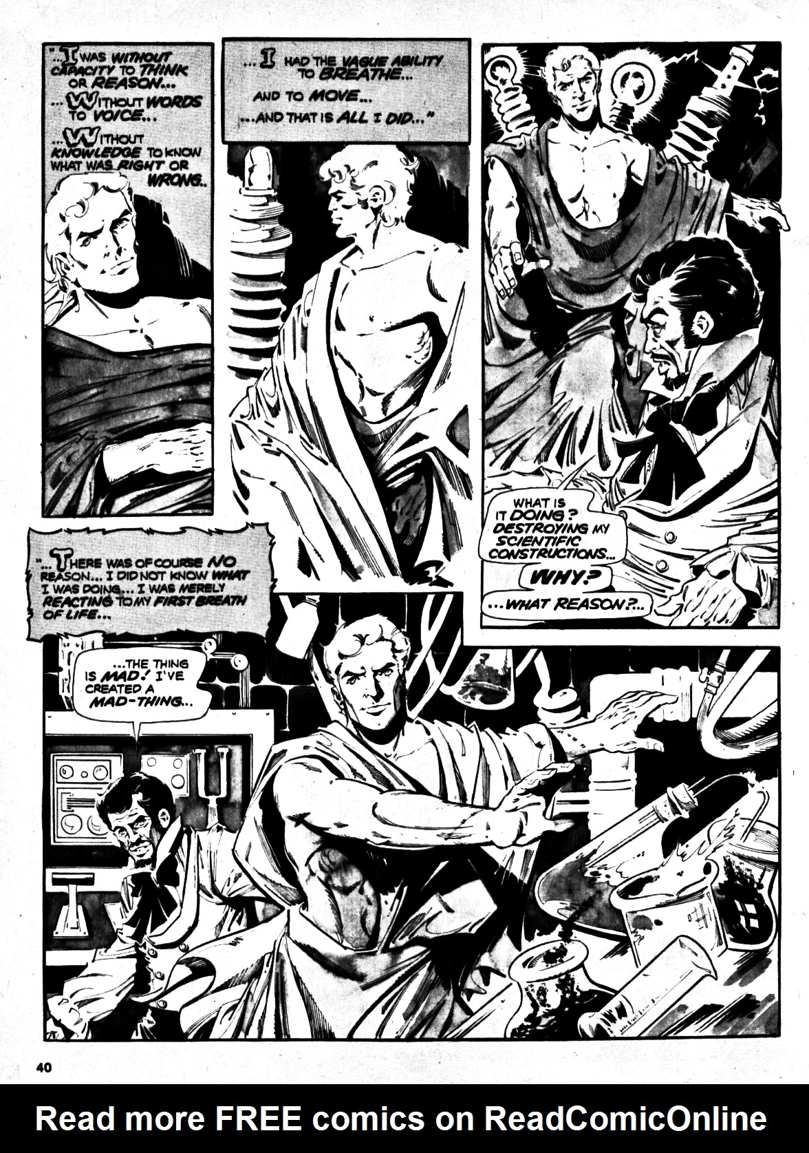 Read online Scream (1973) comic -  Issue #7 - 39