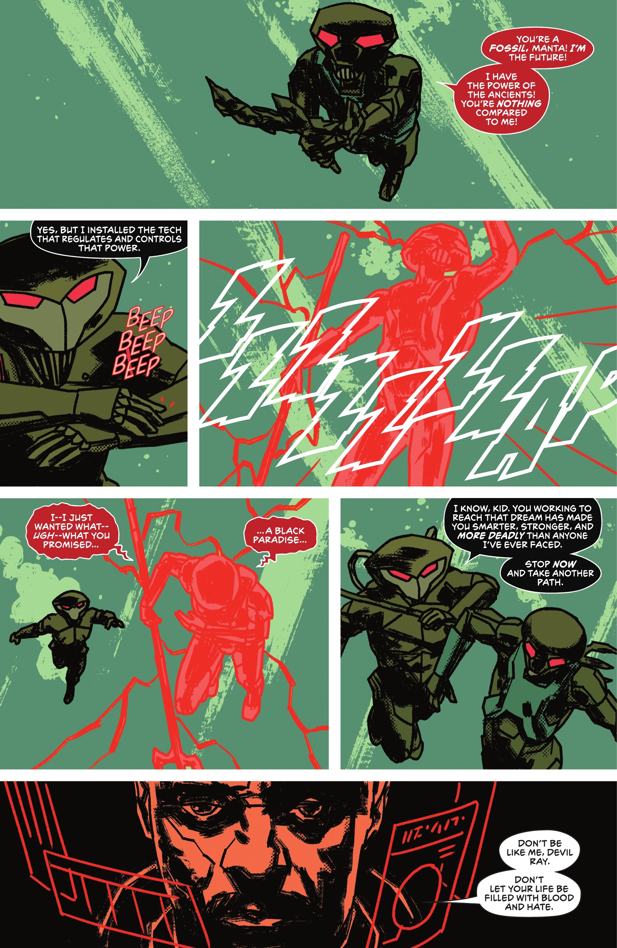 Read online Black Manta comic -  Issue #6 - 19