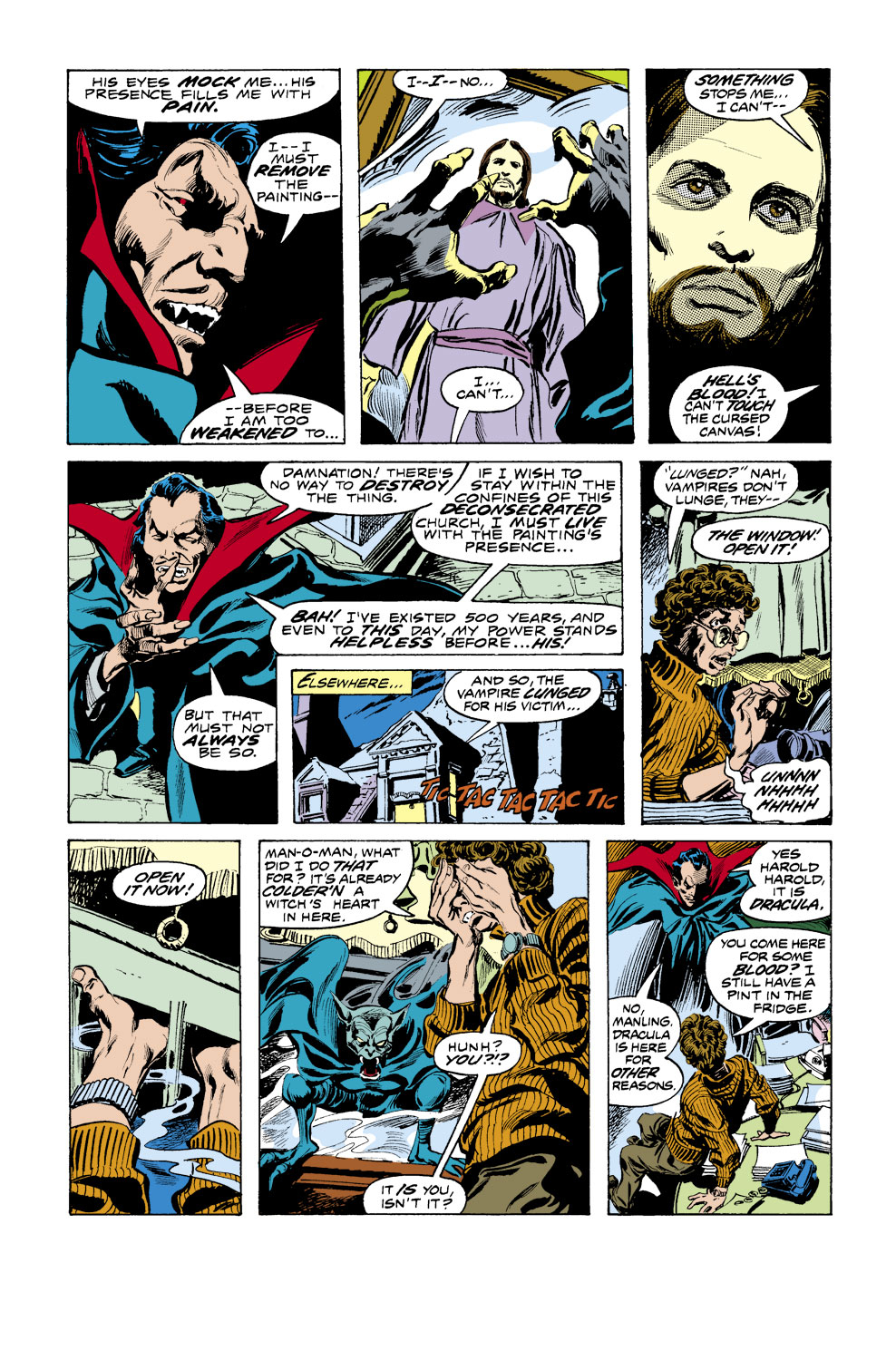 Read online Tomb of Dracula (1972) comic -  Issue #45 - 8