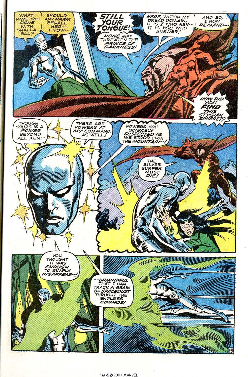 Read online Silver Surfer (1968) comic -  Issue #3 - 29