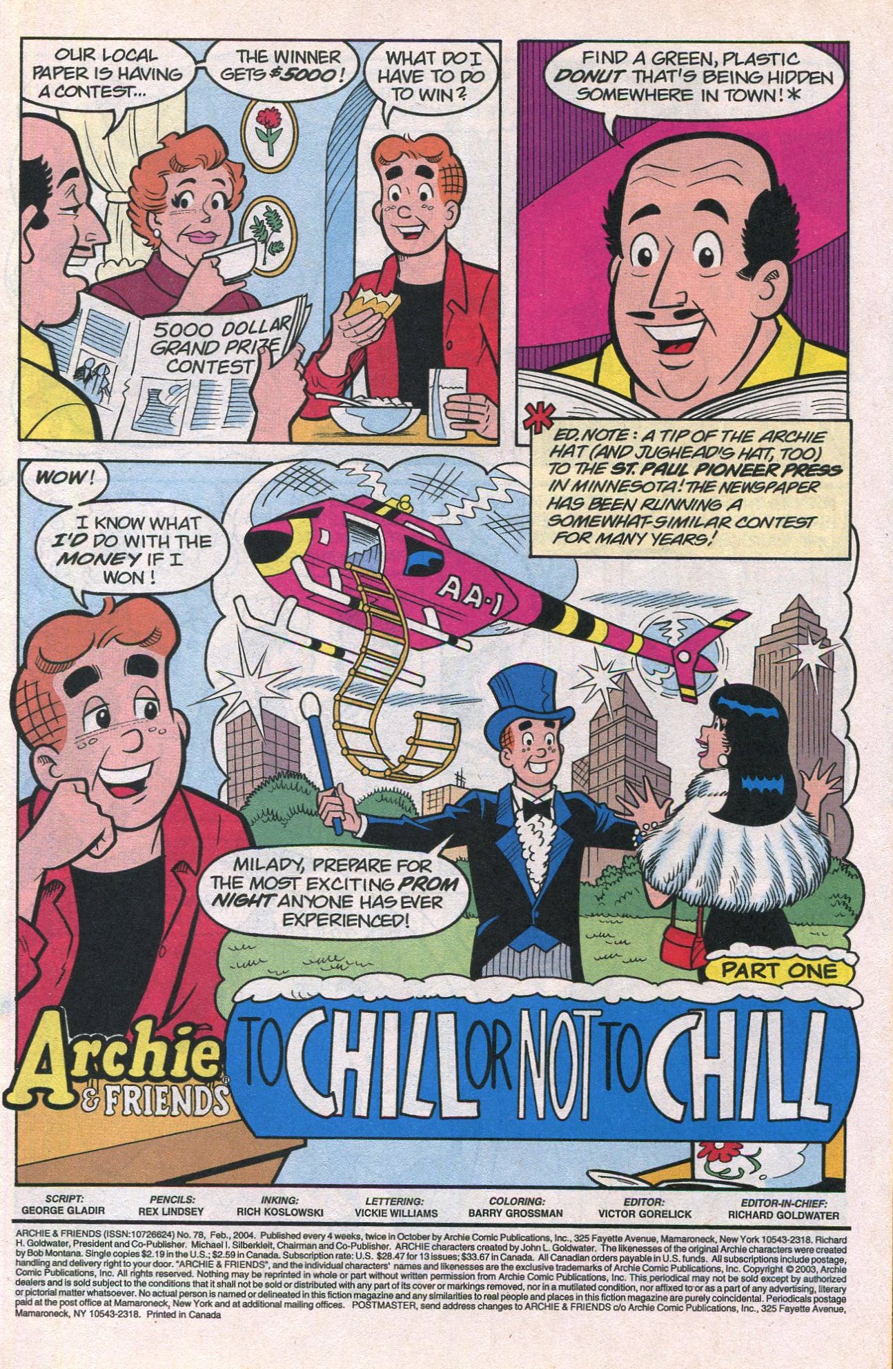 Read online Archie & Friends (1992) comic -  Issue #78 - 3
