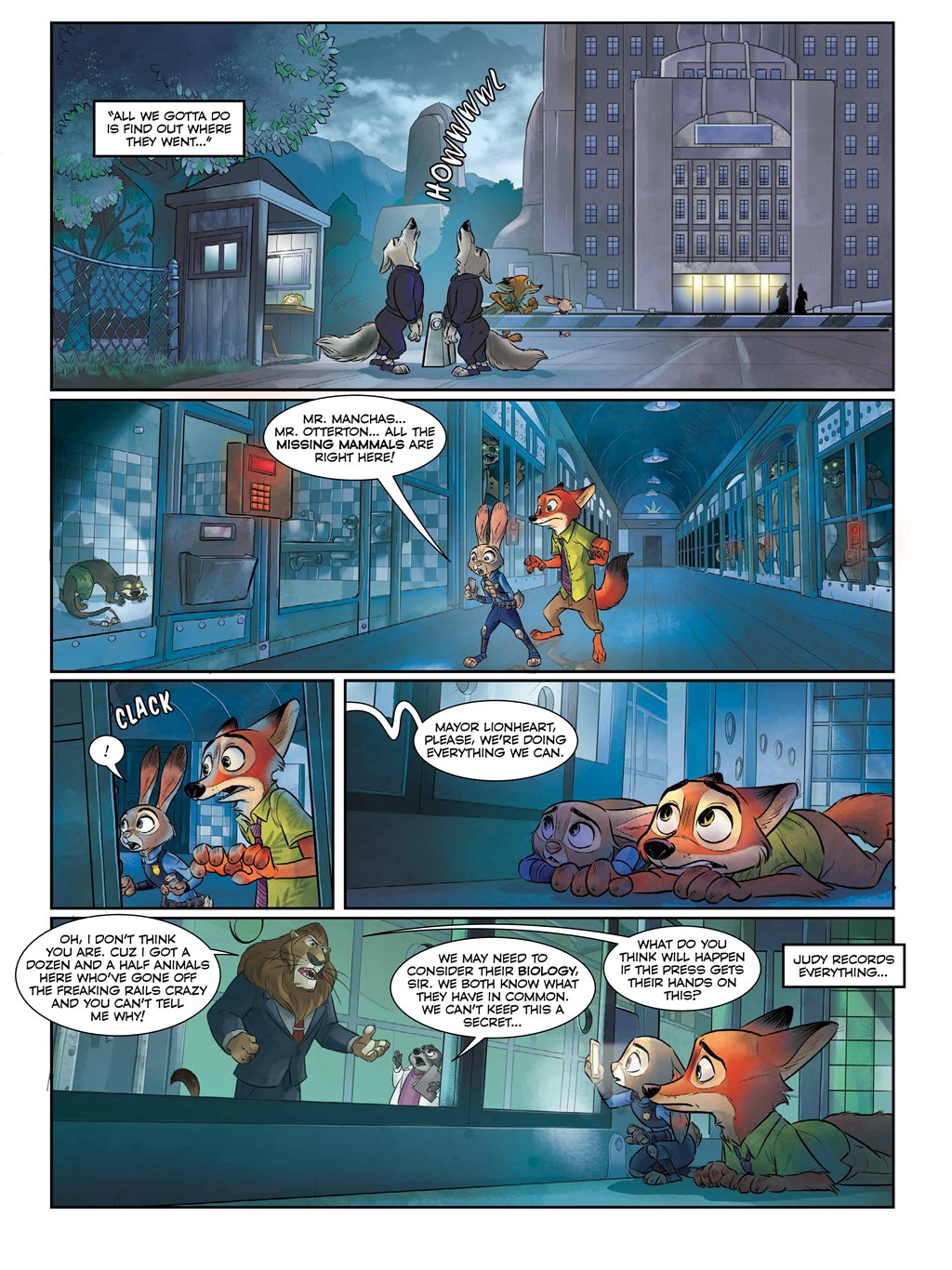 Read online Disney Zootopia comic -  Issue # Full - 34