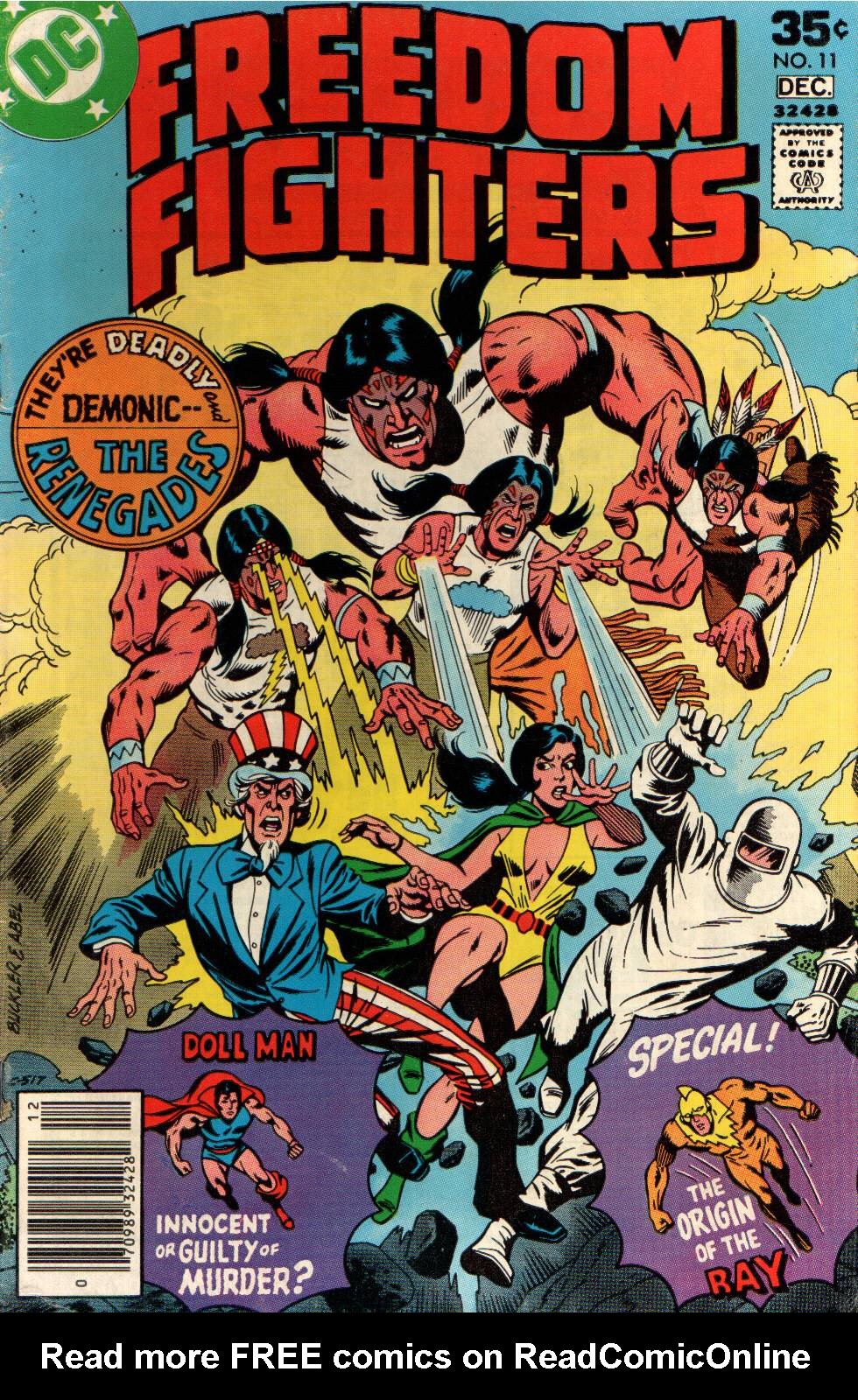 Freedom Fighters (1976) Issue #11 #11 - English 1