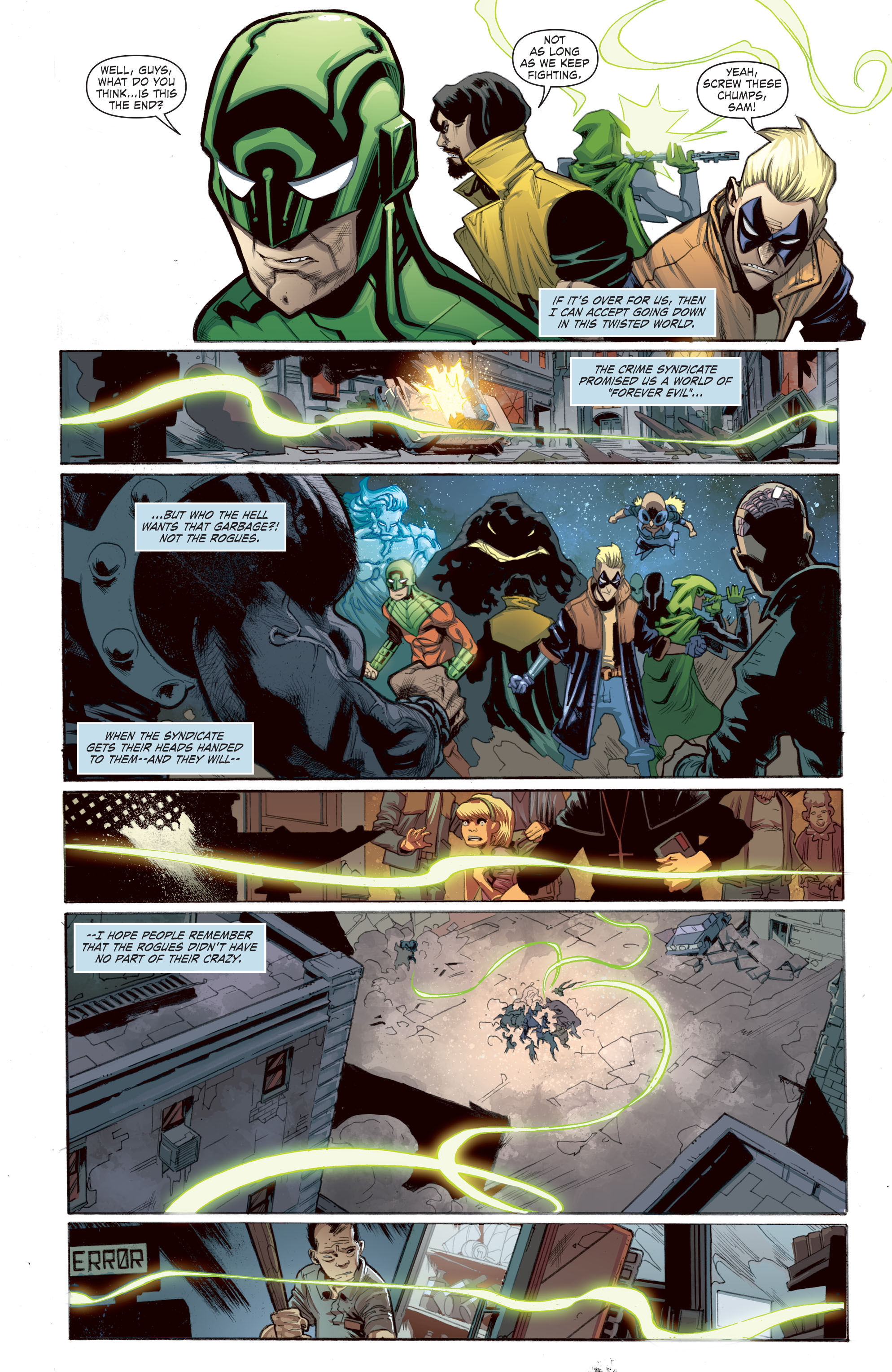 Read online Forever Evil: Rogues Rebellion comic -  Issue #6 - 10