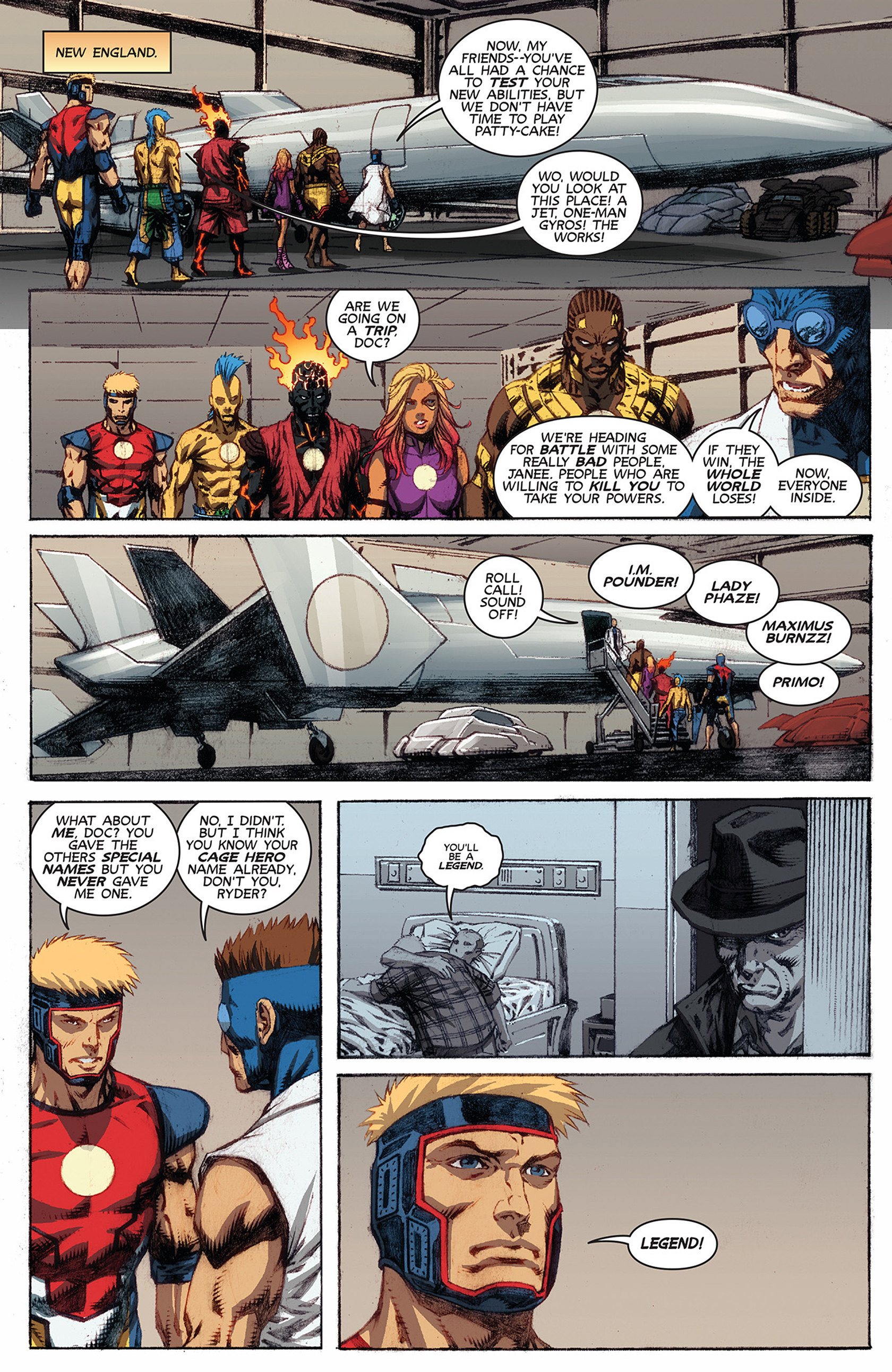 Read online Cage Hero comic -  Issue #3 - 23