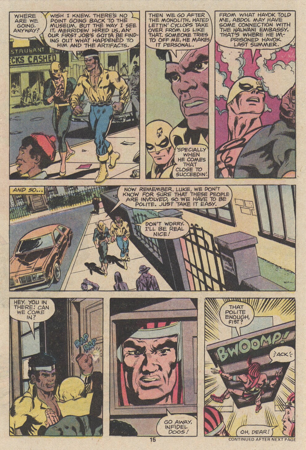 Read online Power Man and Iron Fist (1978) comic -  Issue #57 - 11