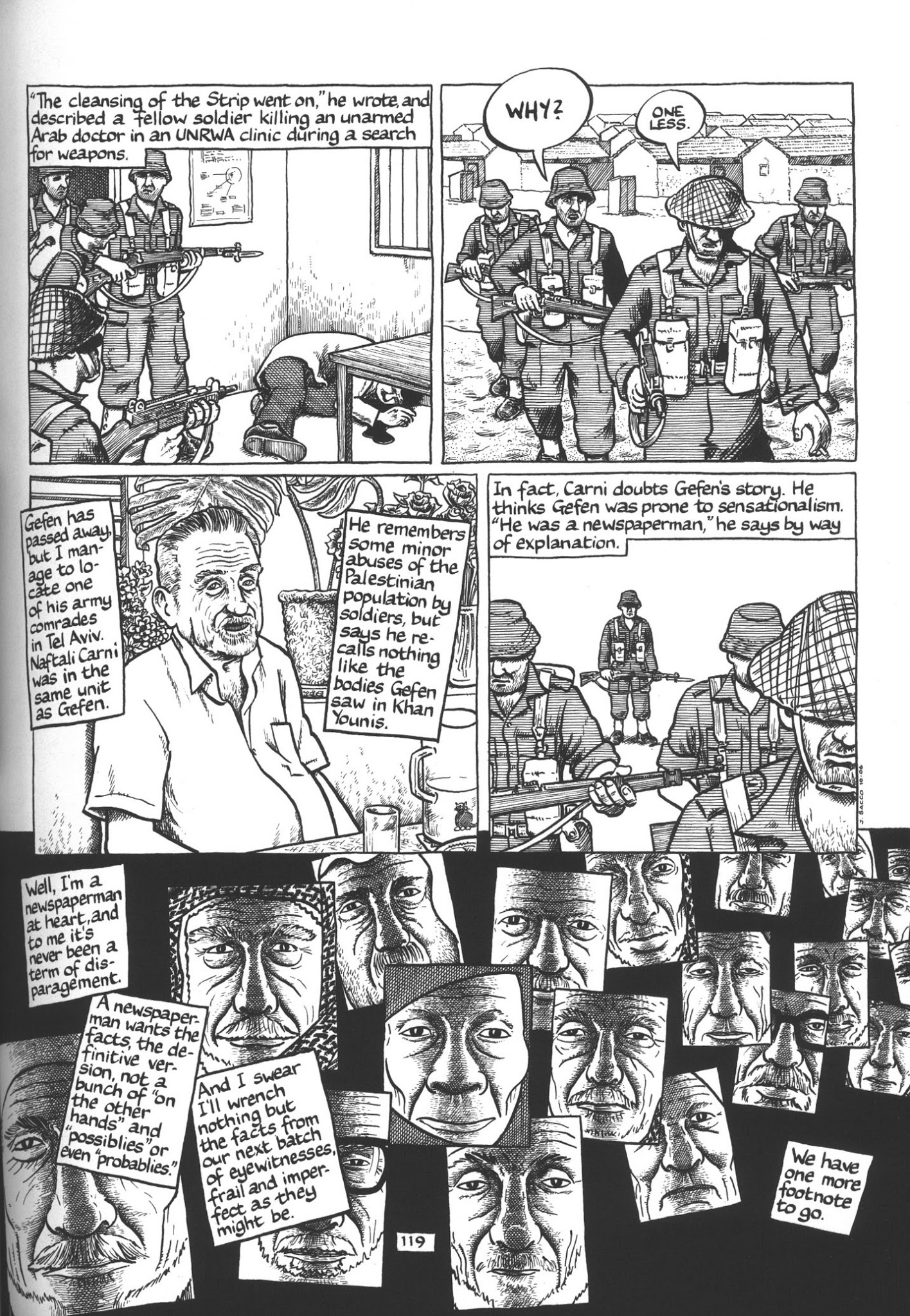 Read online Footnotes in Gaza comic -  Issue # TPB - 139