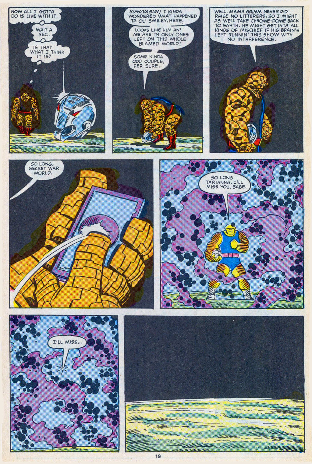 Read online The Thing comic -  Issue #22 - 20