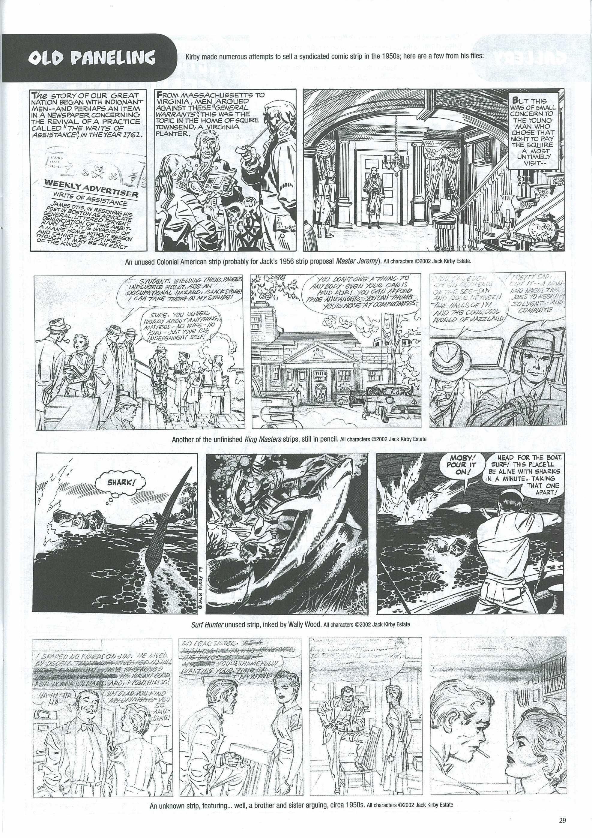 Read online The Jack Kirby Collector comic -  Issue #34 - 31