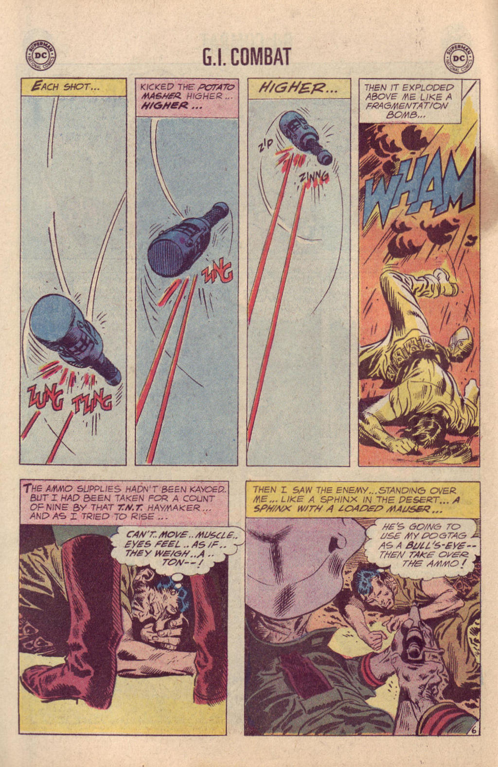 Read online G.I. Combat (1952) comic -  Issue #144 - 54