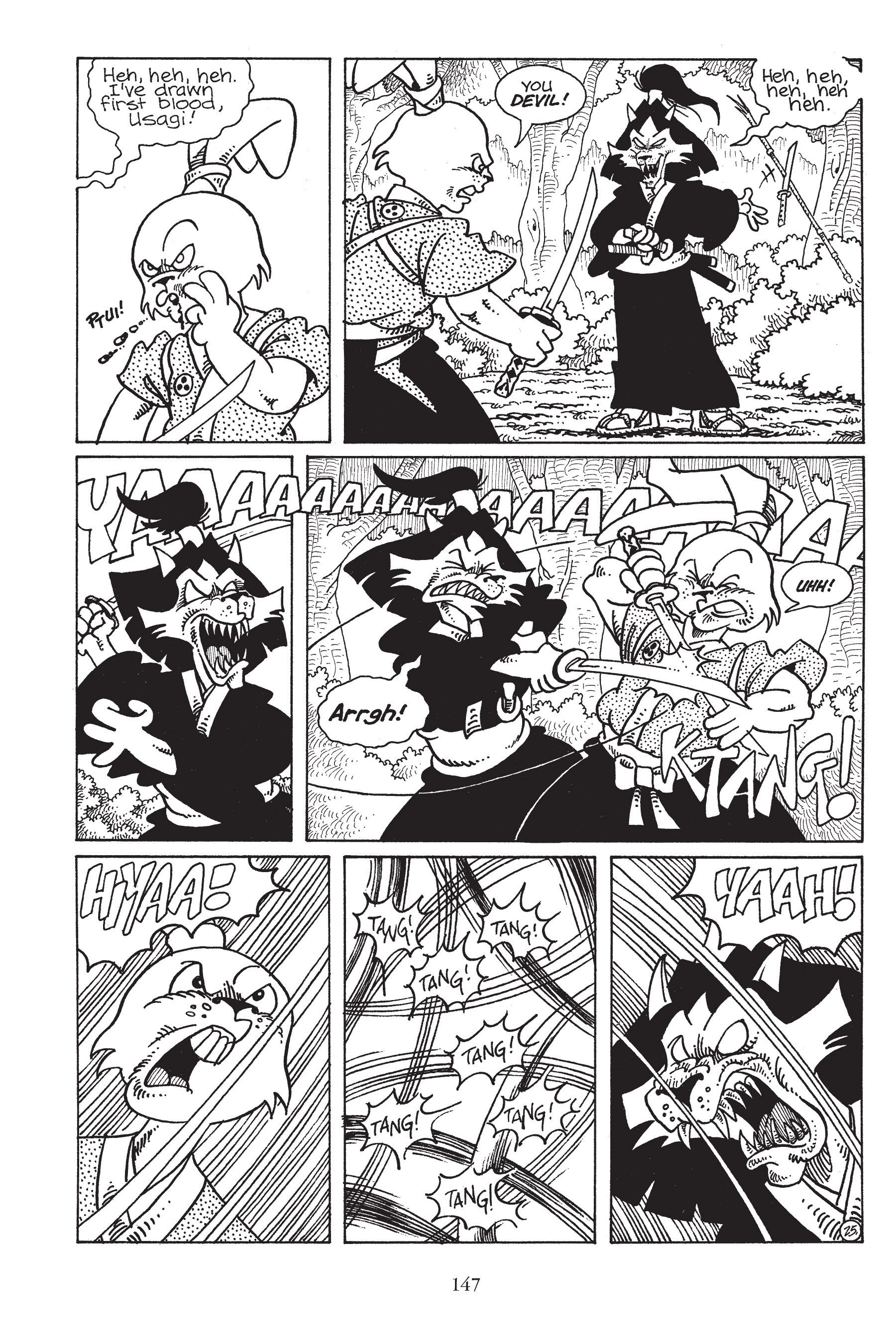 Read online Usagi Yojimbo (1987) comic -  Issue # _TPB 6 - 146