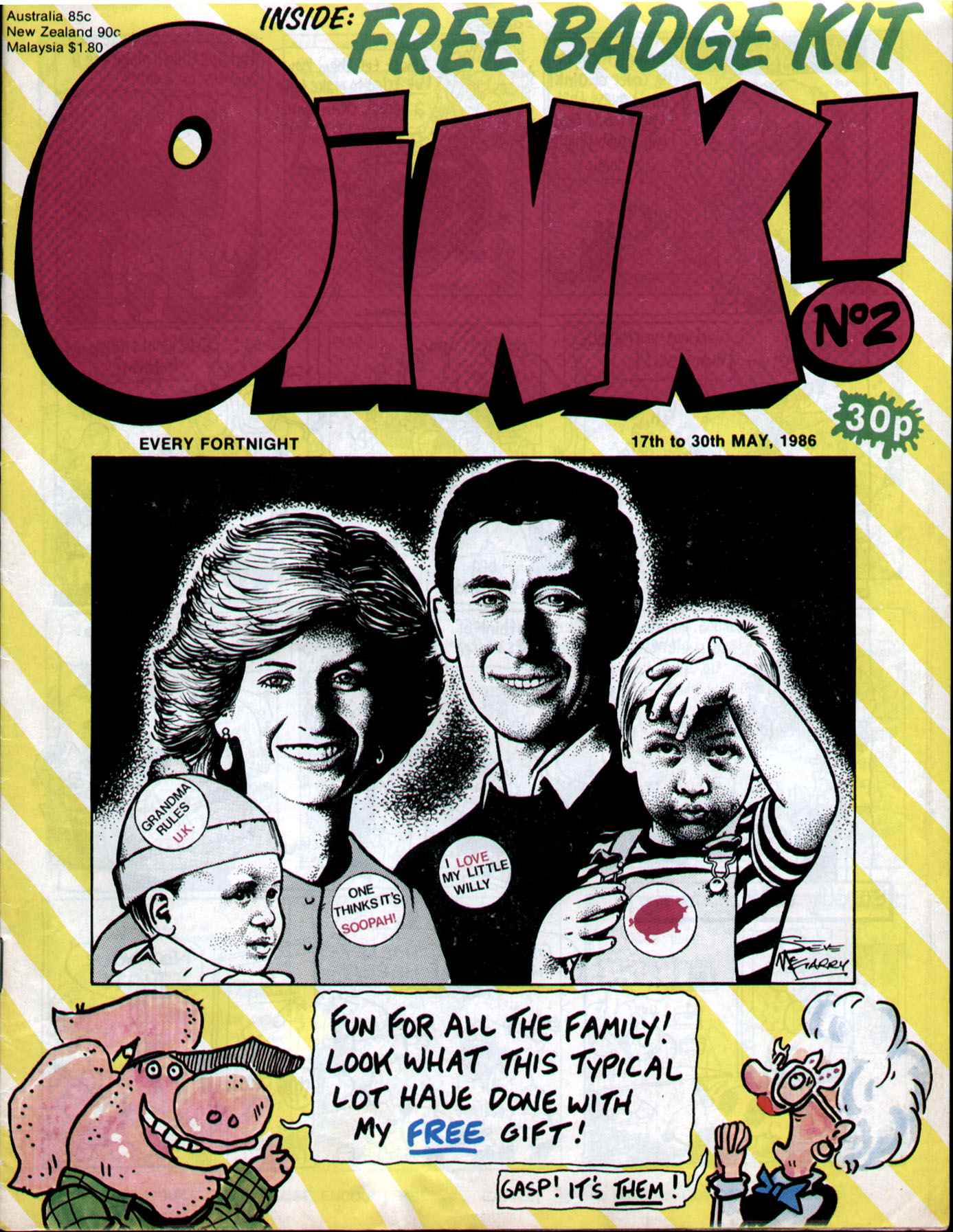 Read online Oink! comic -  Issue #2 - 1