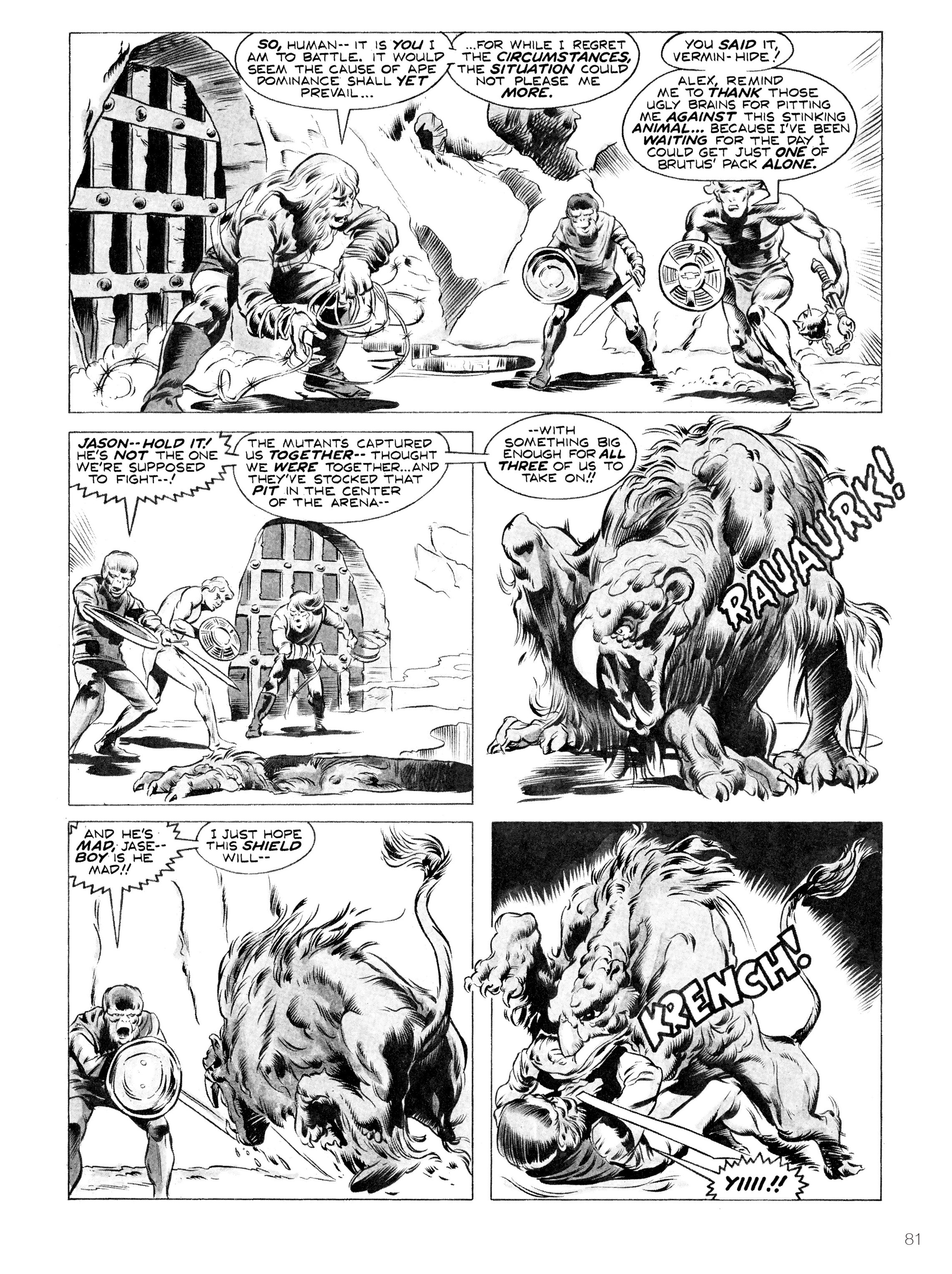Read online Planet of the Apes: Archive comic -  Issue # TPB 1 (Part 1) - 77