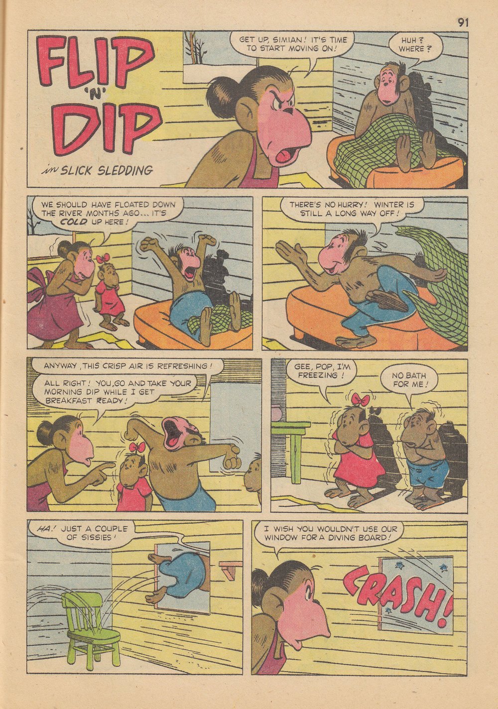 Read online M.G.M.'s Tom and Jerry's Winter Fun comic -  Issue #4 - 94