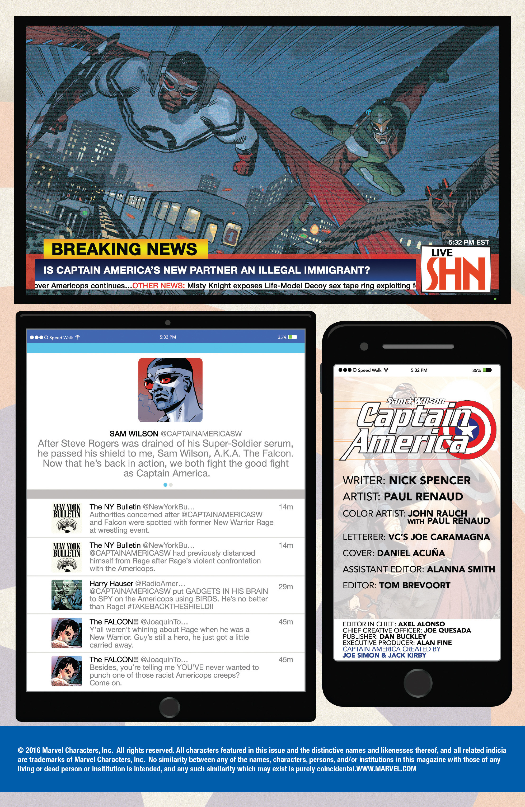 Read online Captain America: Sam Wilson comic -  Issue #17 - 2