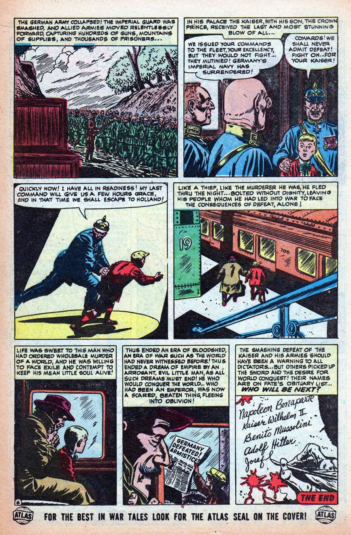 Read online War Comics comic -  Issue #18 - 18