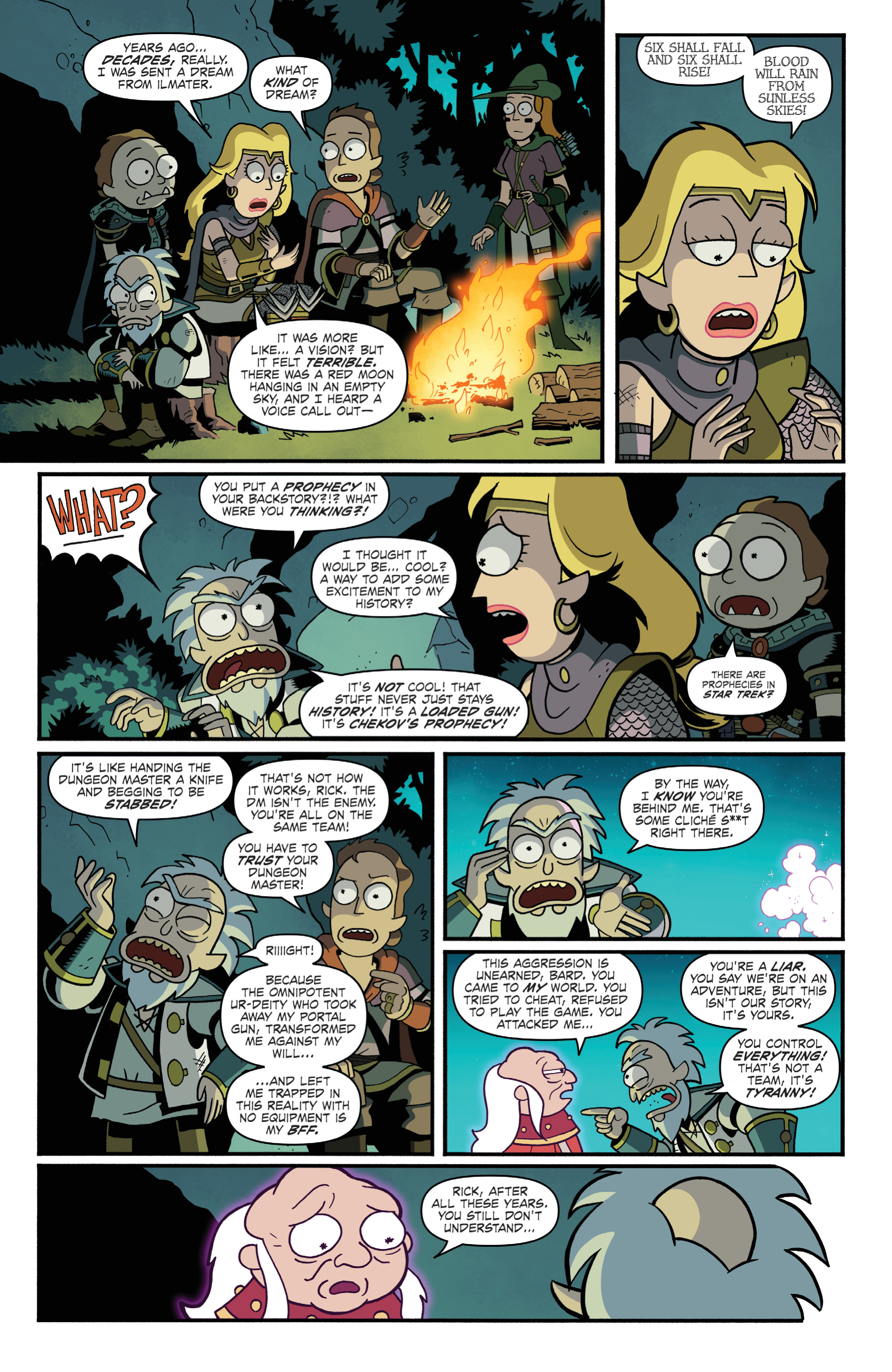Read online Rick and Morty vs Dungeons & Dragons comic -  Issue # _TPB - 86