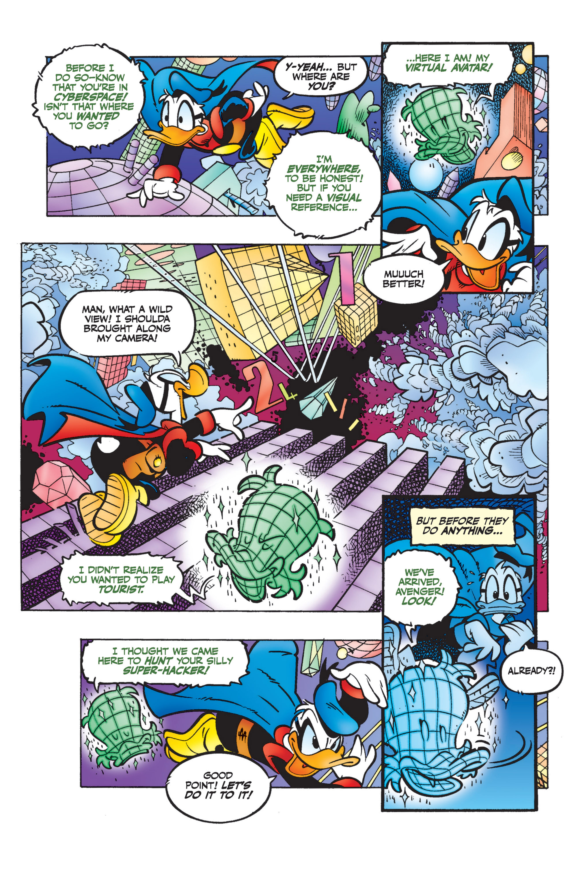 Read online Duck Avenger comic -  Issue #4 - 12