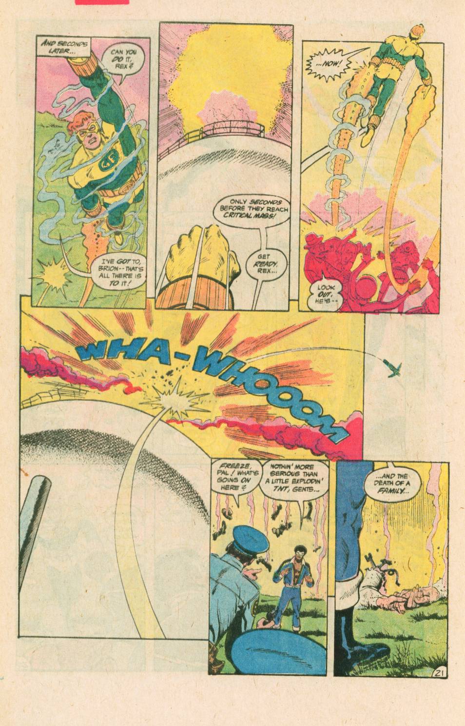 Read online Adventures of the Outsiders comic -  Issue #40 - 22
