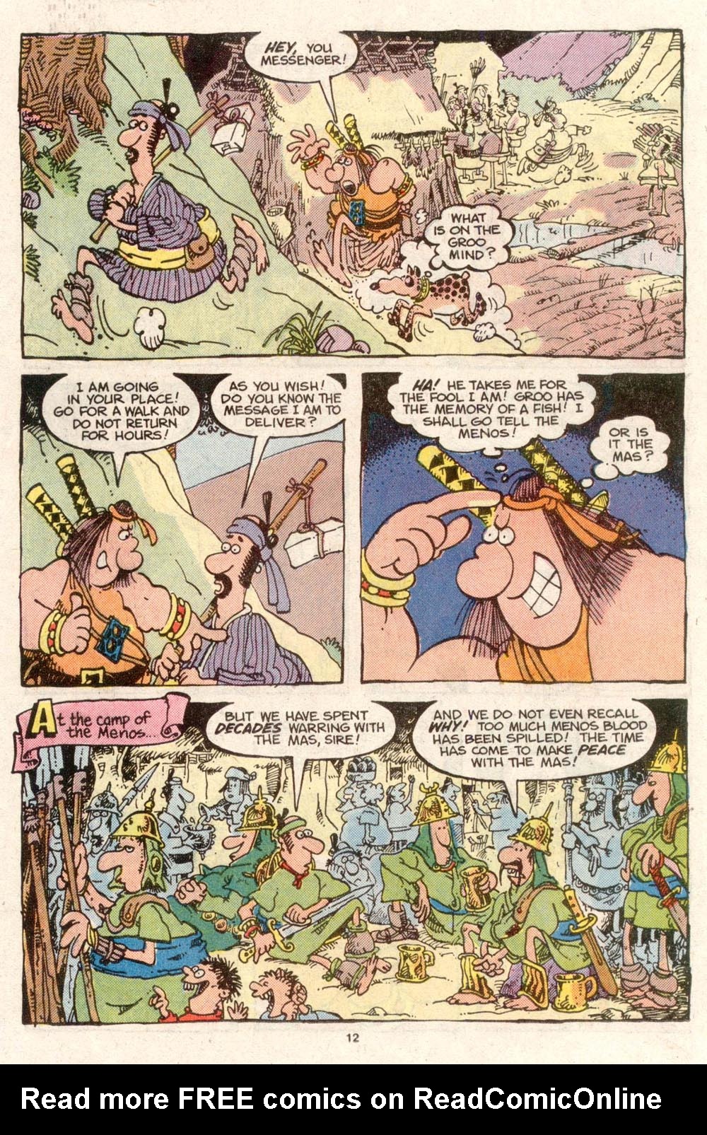 Read online Sergio Aragonés Groo the Wanderer comic -  Issue #51 - 12