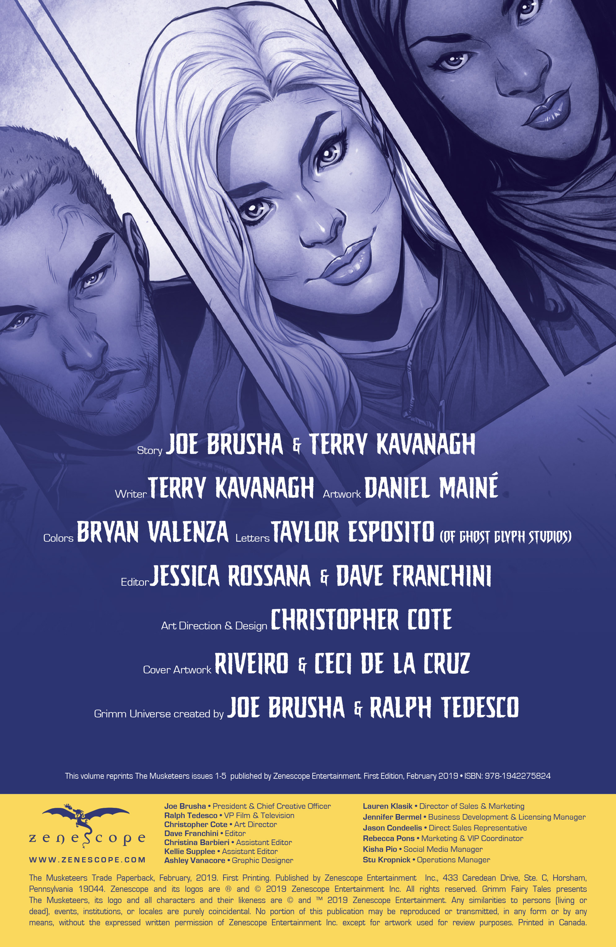 Read online The Musketeers comic -  Issue # _TPB - 3