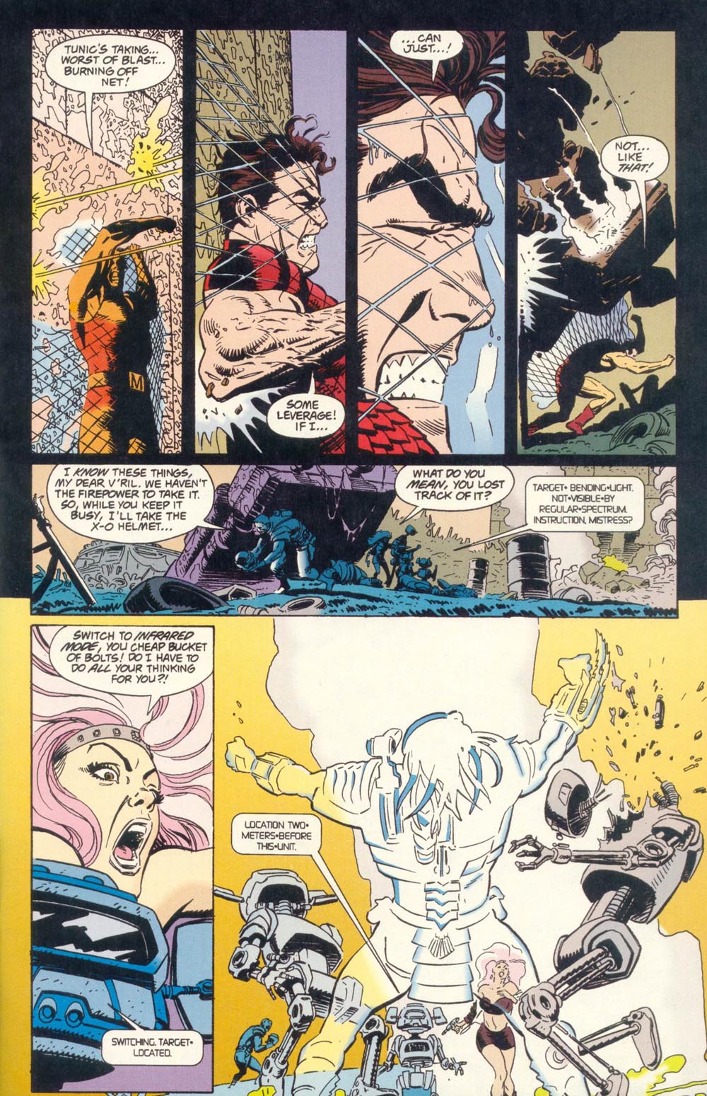 Read online Predator vs. Magnus Robot Fighter comic -  Issue #2 - 7