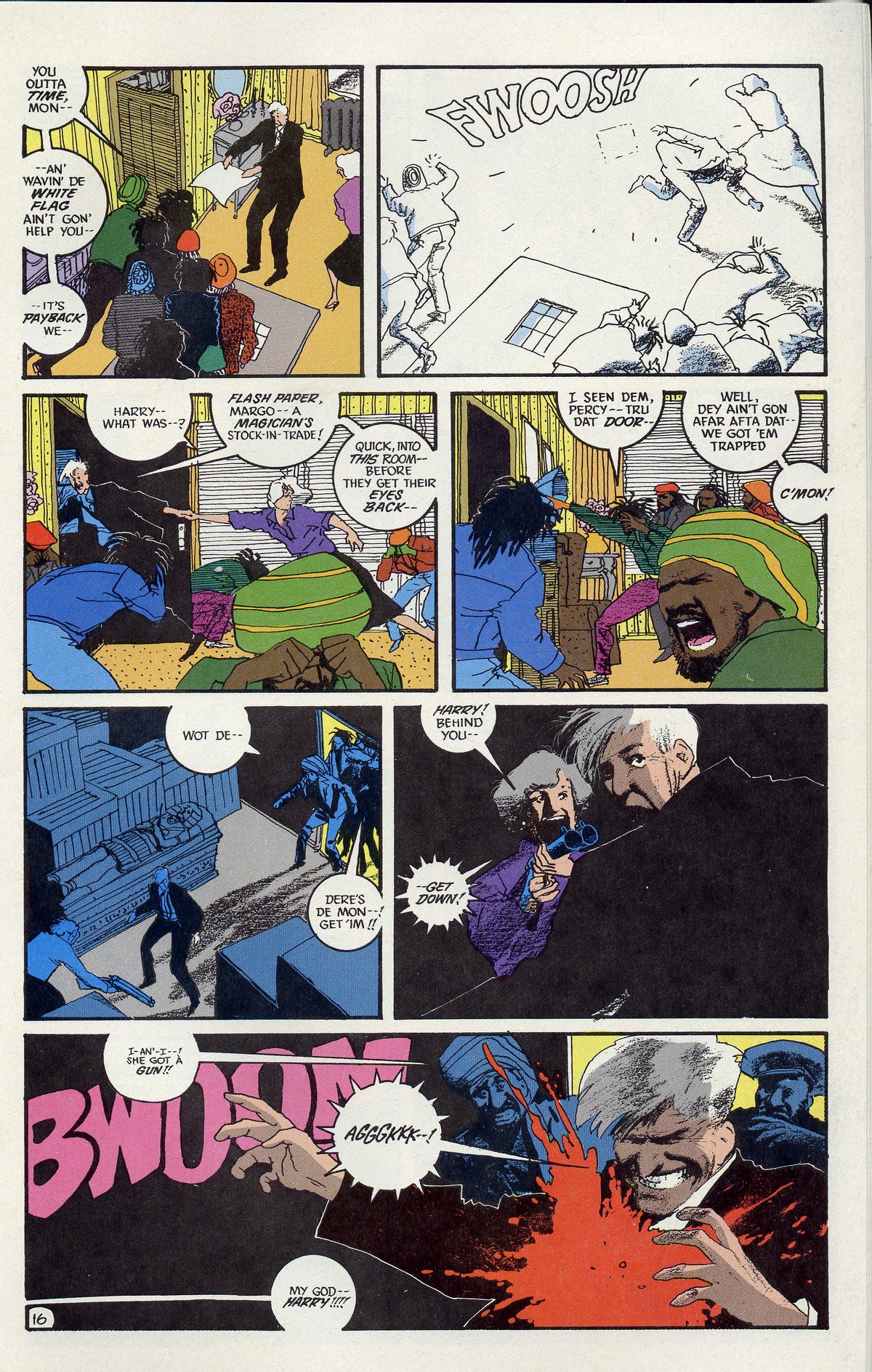 Read online The Shadow (1987) comic -  Issue #9 - 21