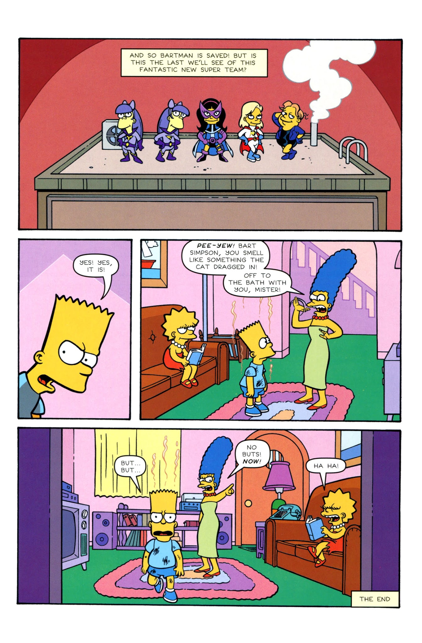 Read online Bongo Comics Presents Simpsons Super Spectacular comic -  Issue #15 - 12