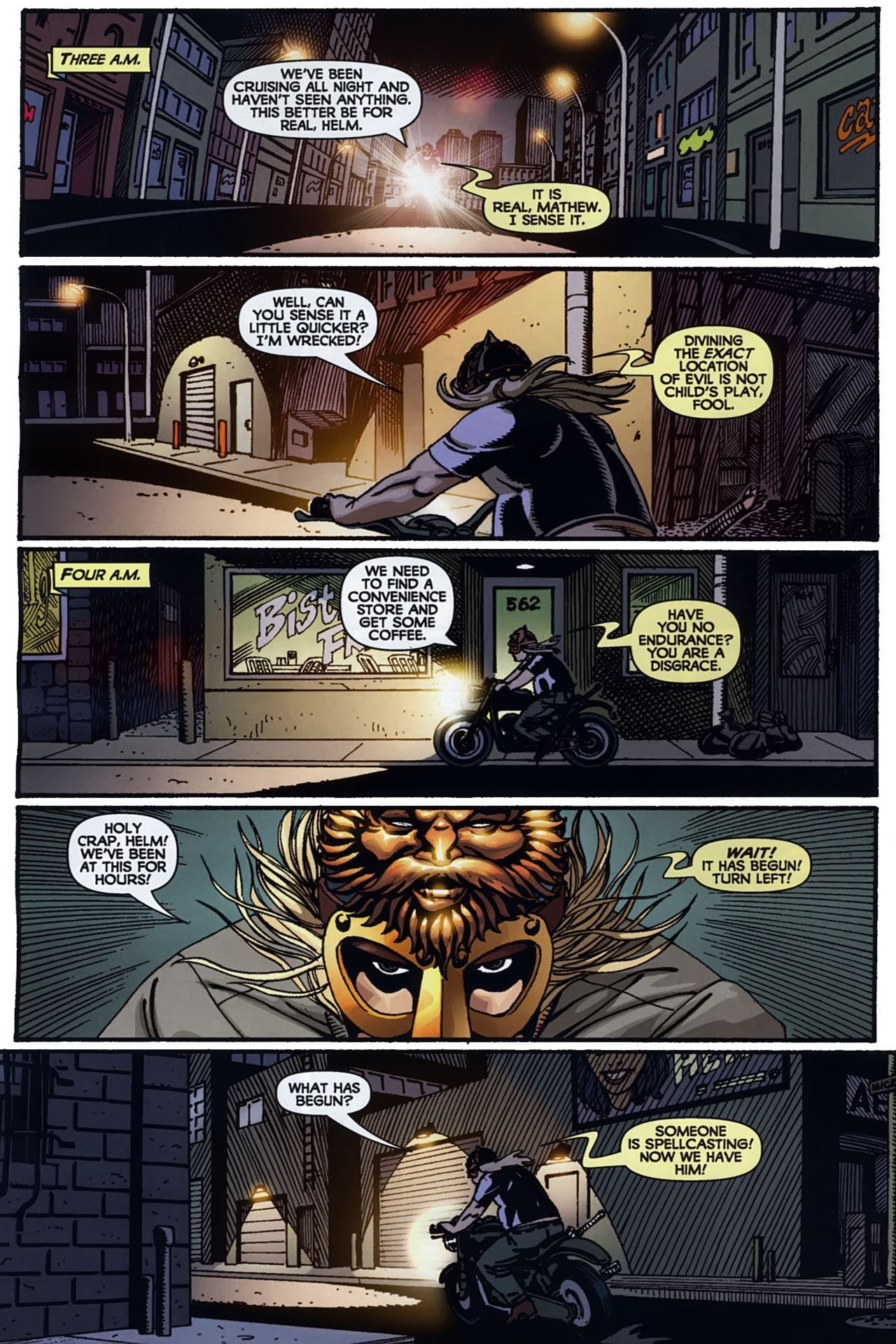 Read online The Helm comic -  Issue #3 - 6