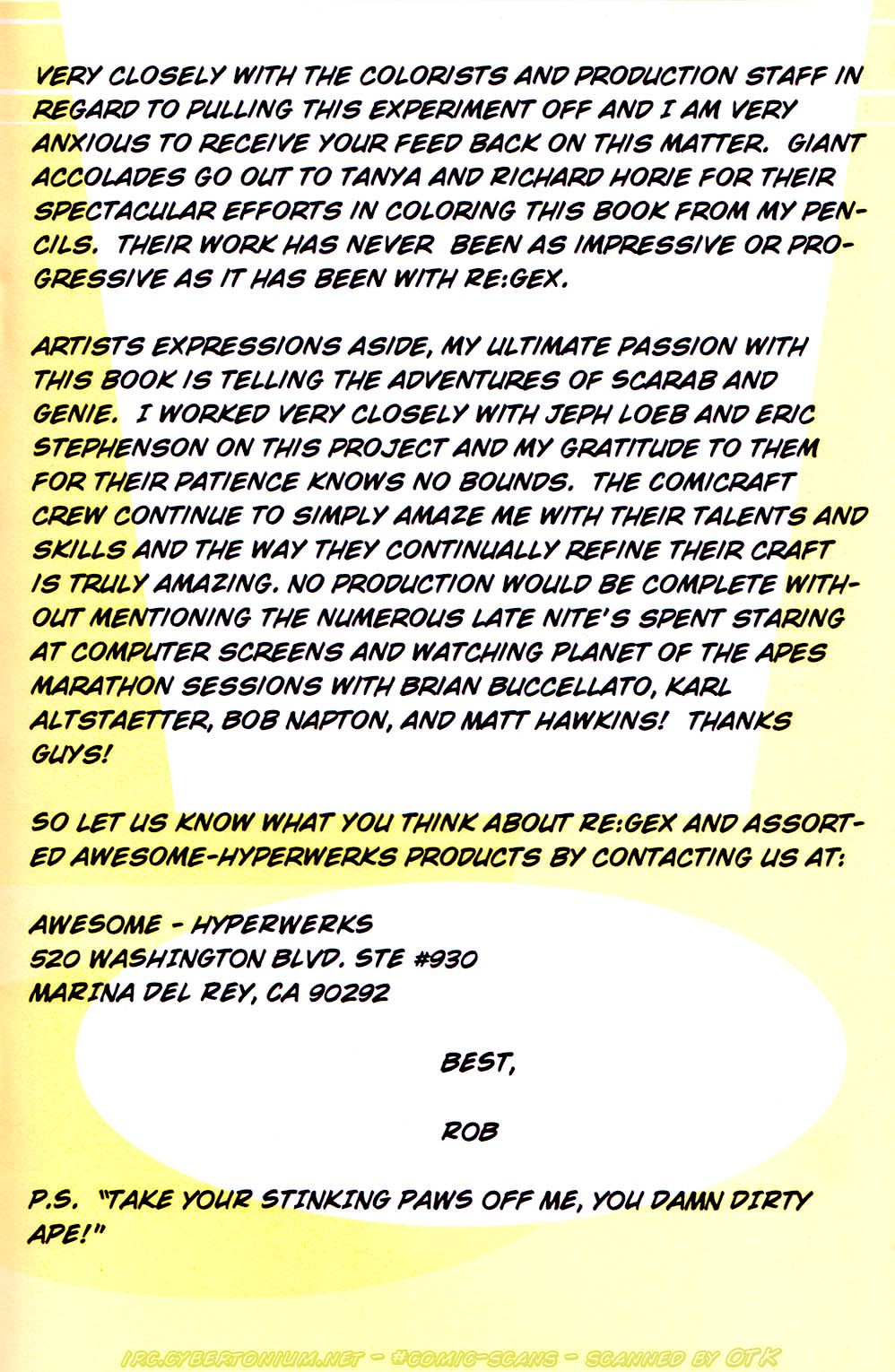 Read online Re:Gex comic -  Issue #1 - 28