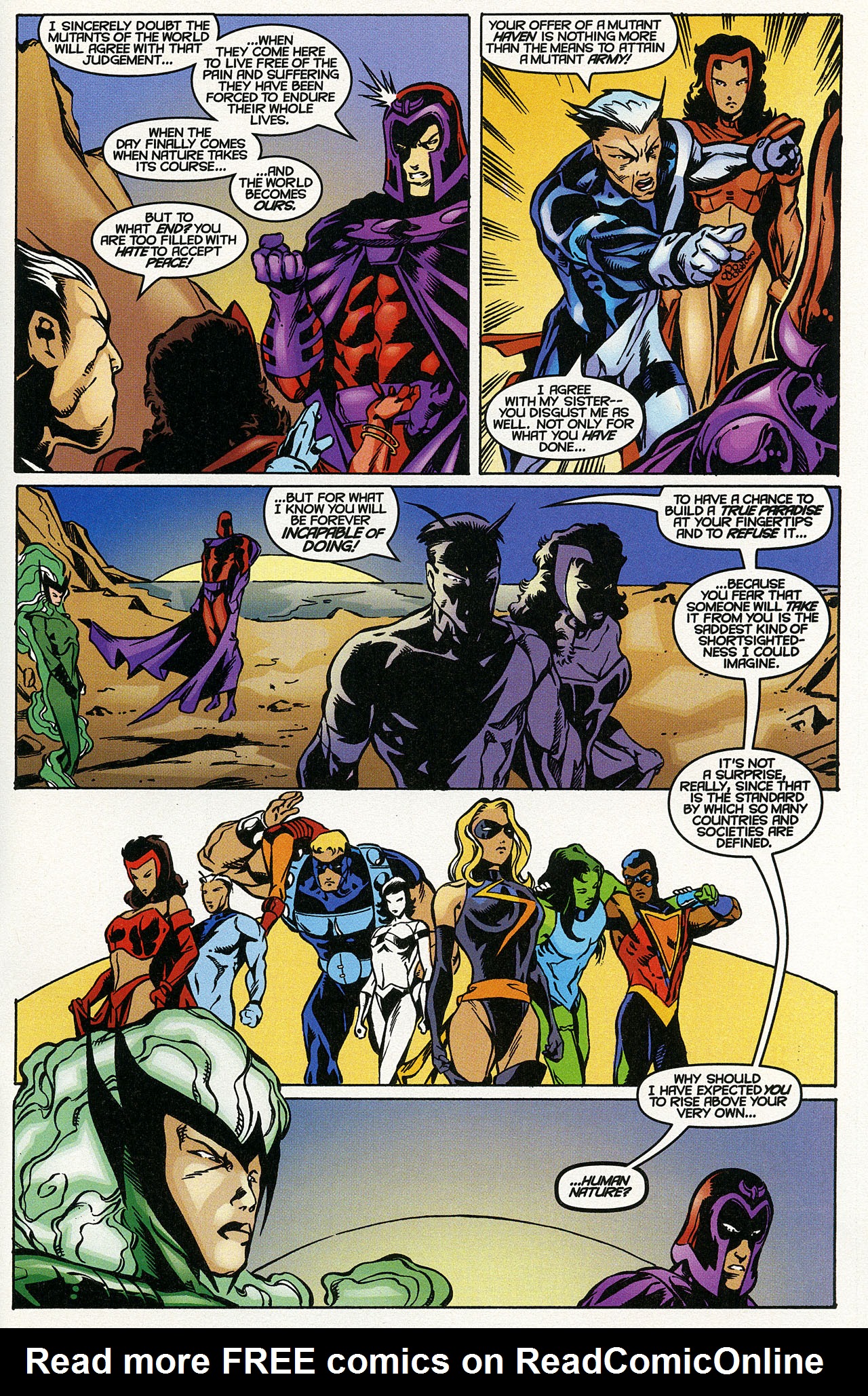 Read online Magneto: Dark Seduction comic -  Issue #4 - 21