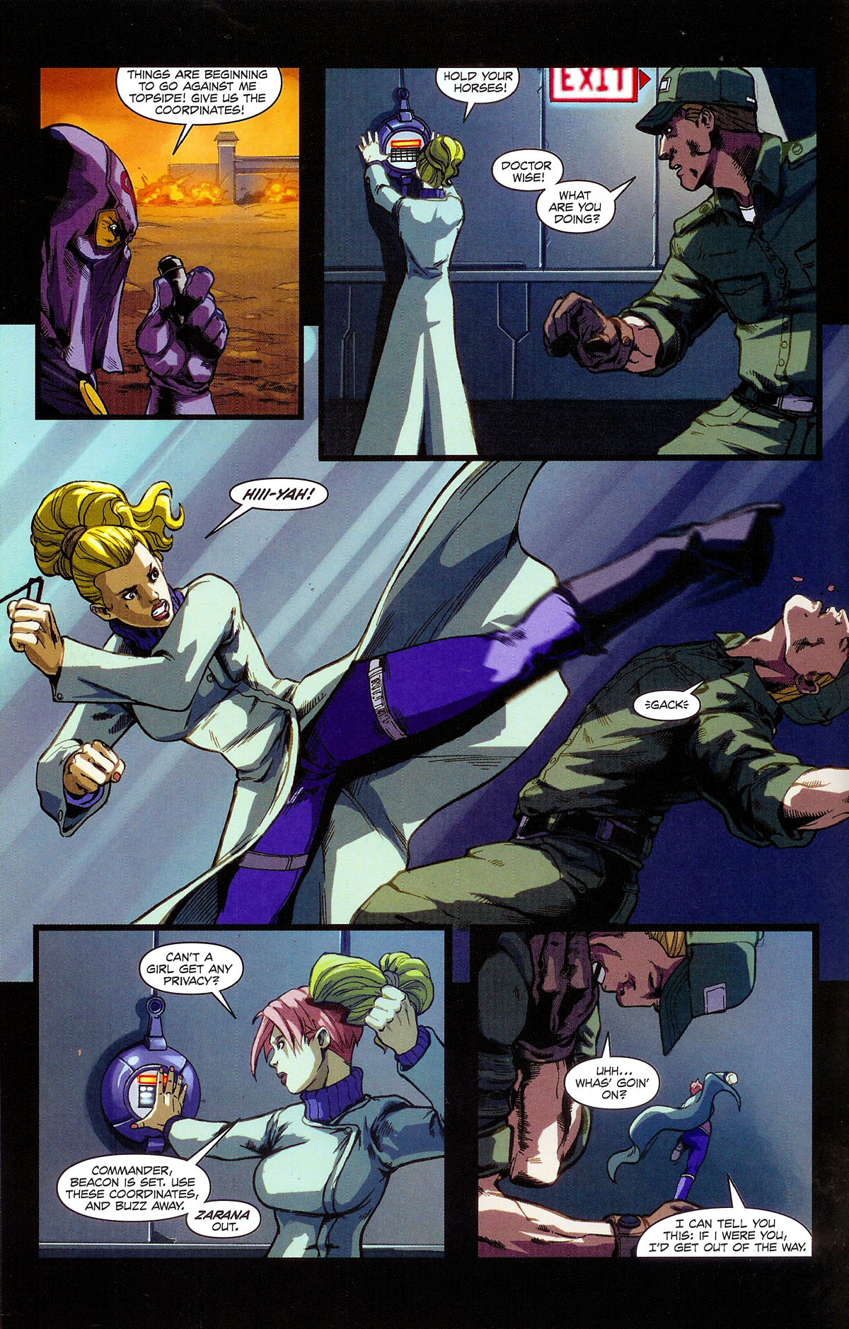 Read online G.I. Joe vs. The Transformers III: The Art of War comic -  Issue #1 - 16