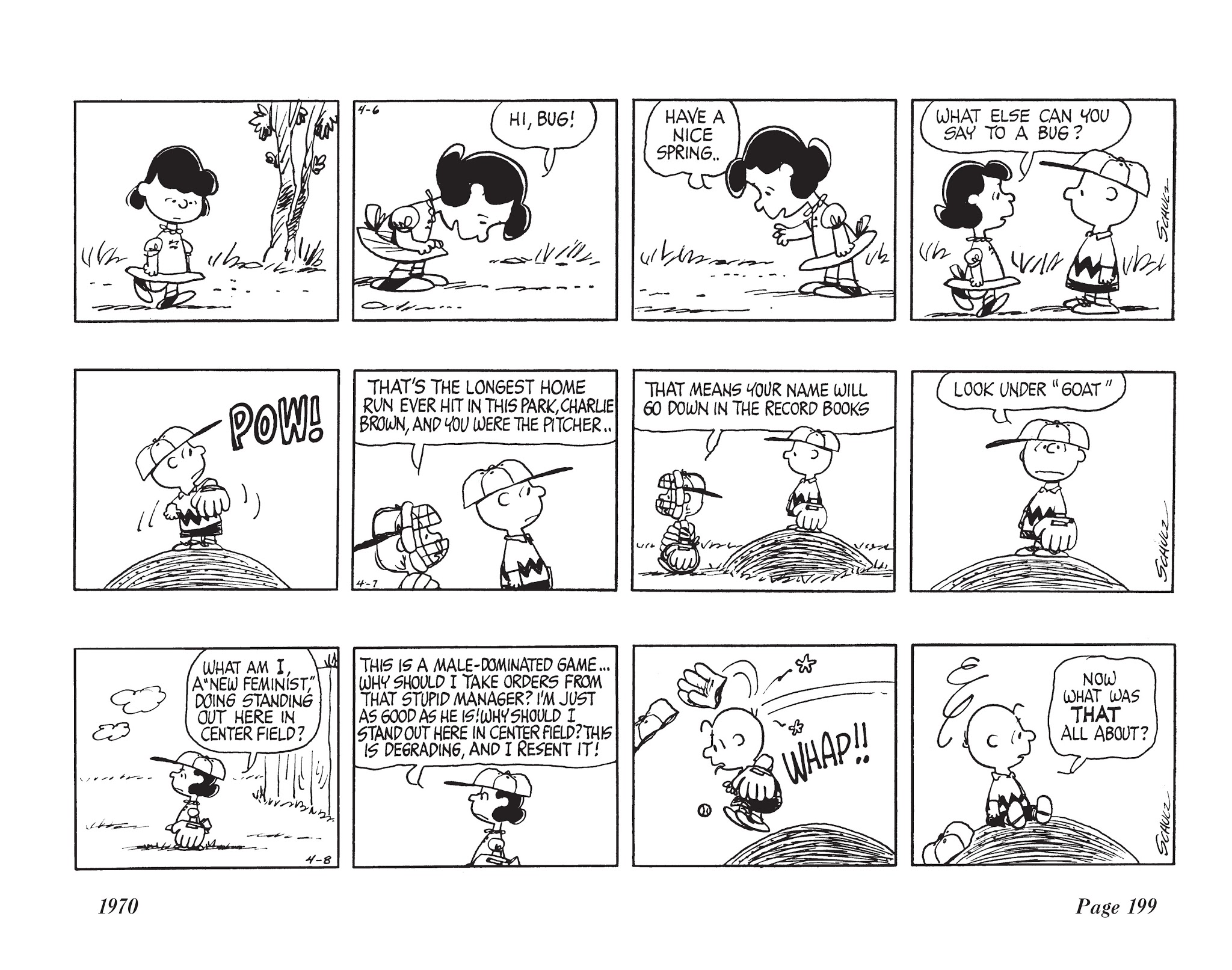 Read online The Complete Peanuts comic -  Issue # TPB 10 - 212