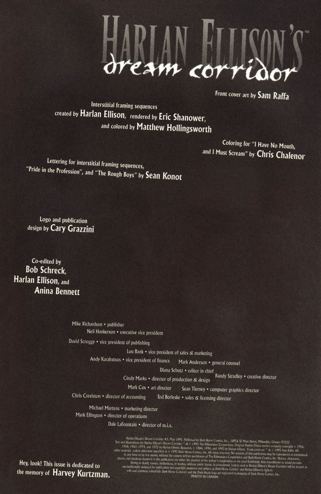 Read online Harlan Ellison's Dream Corridor comic -  Issue #3 - 35