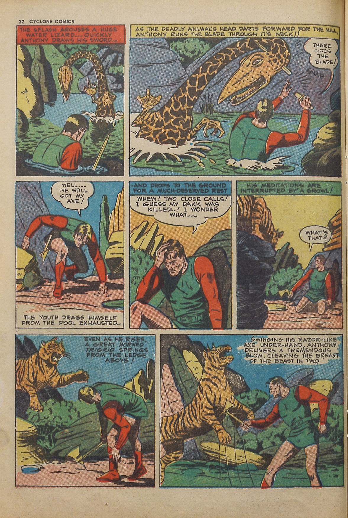 Read online Cyclone Comics comic -  Issue #3 - 21