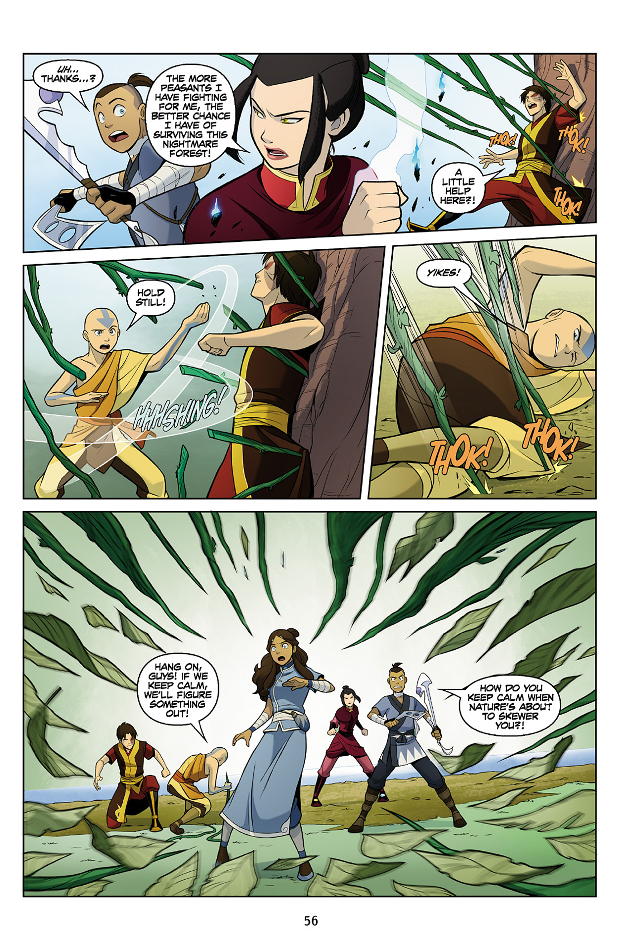 Read online Nickelodeon Avatar: The Last Airbender - The Search comic -  Issue # Part 2 - 57