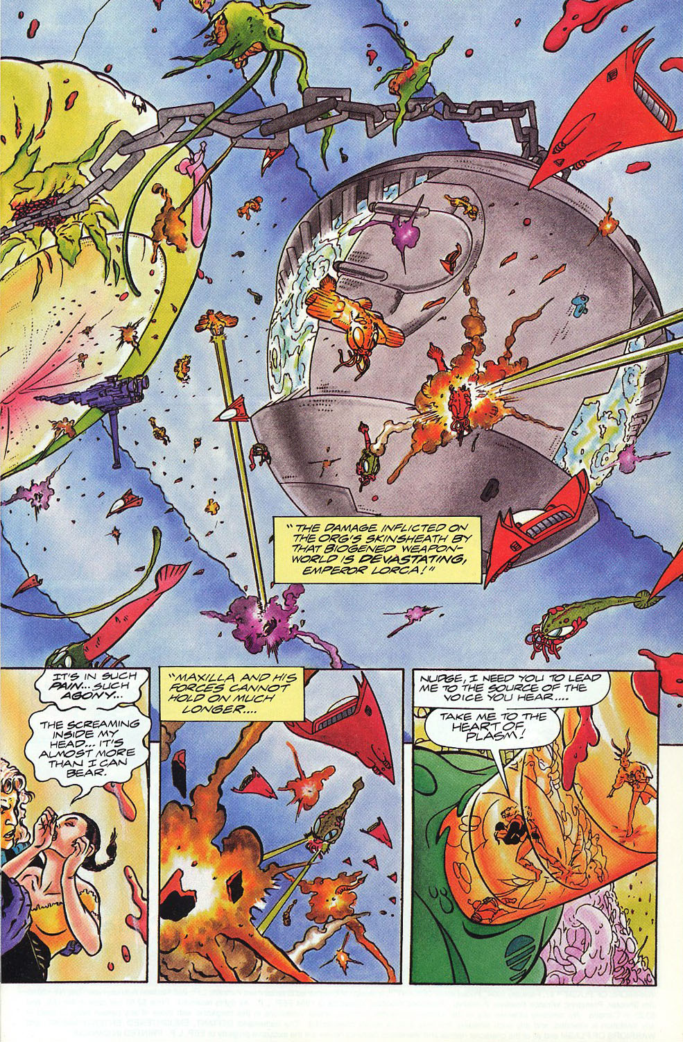 Read online Warriors of Plasm comic -  Issue #7 - 4