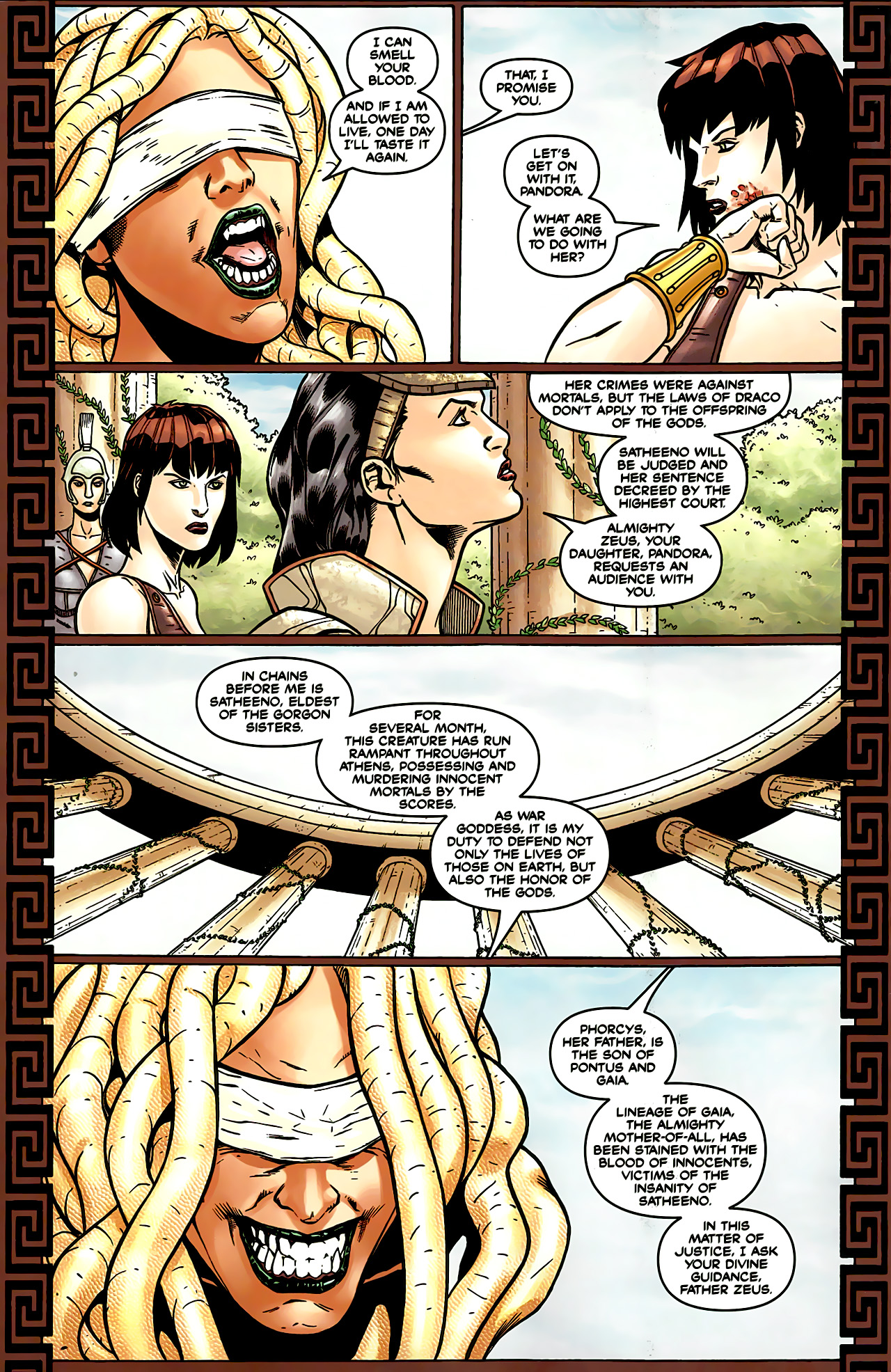 Read online War Goddess comic -  Issue #7 - 7