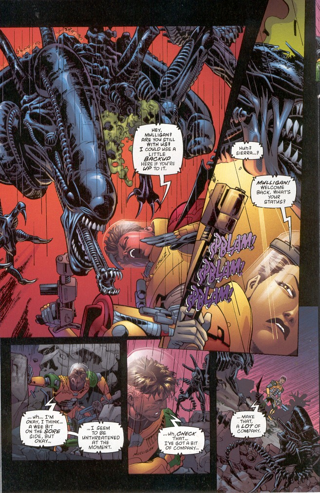 Read online Aliens: Xenogenesis comic -  Issue #3 - 14