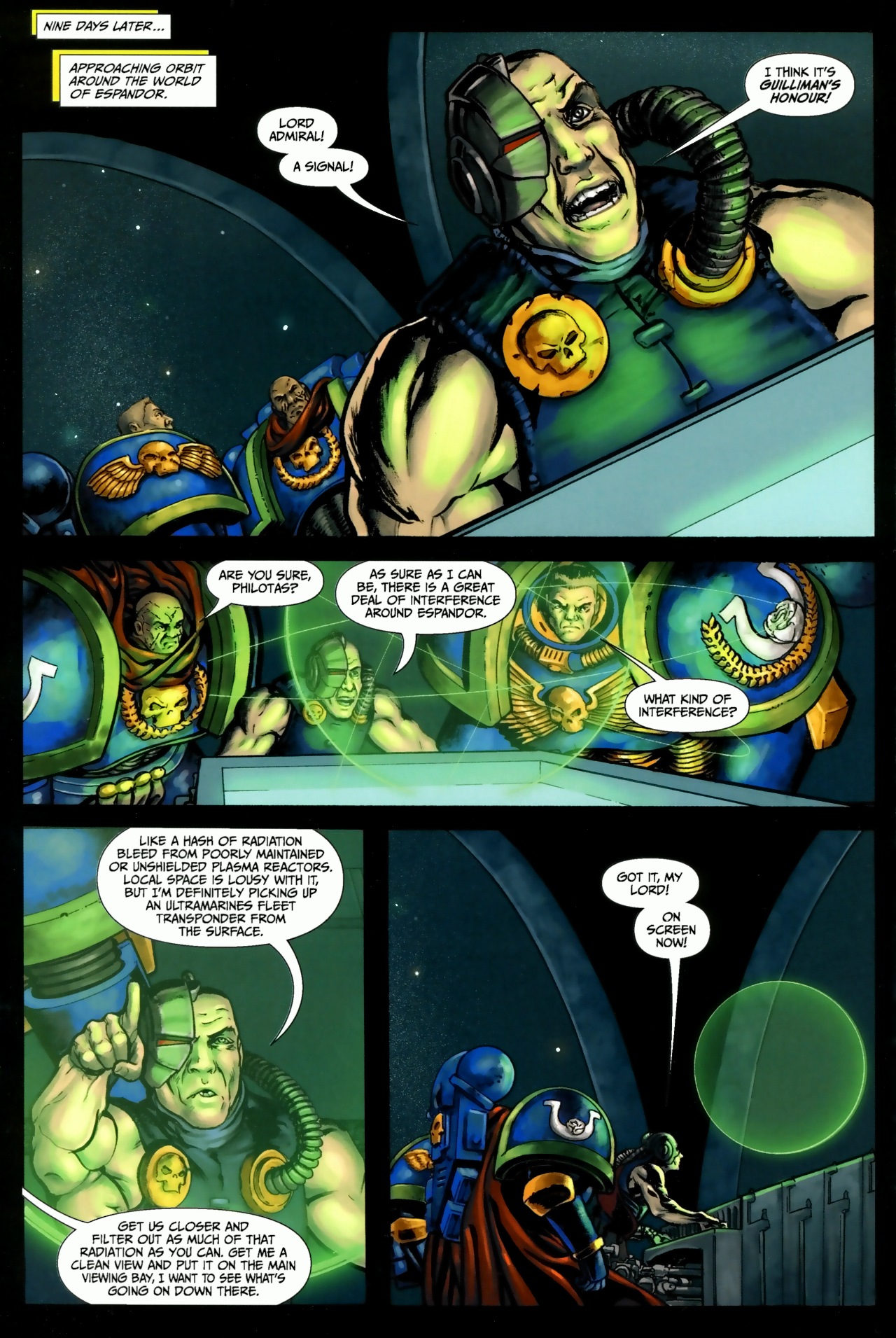 Read online Warhammer 40,000: Defenders of Ultramar comic -  Issue #1 - 19