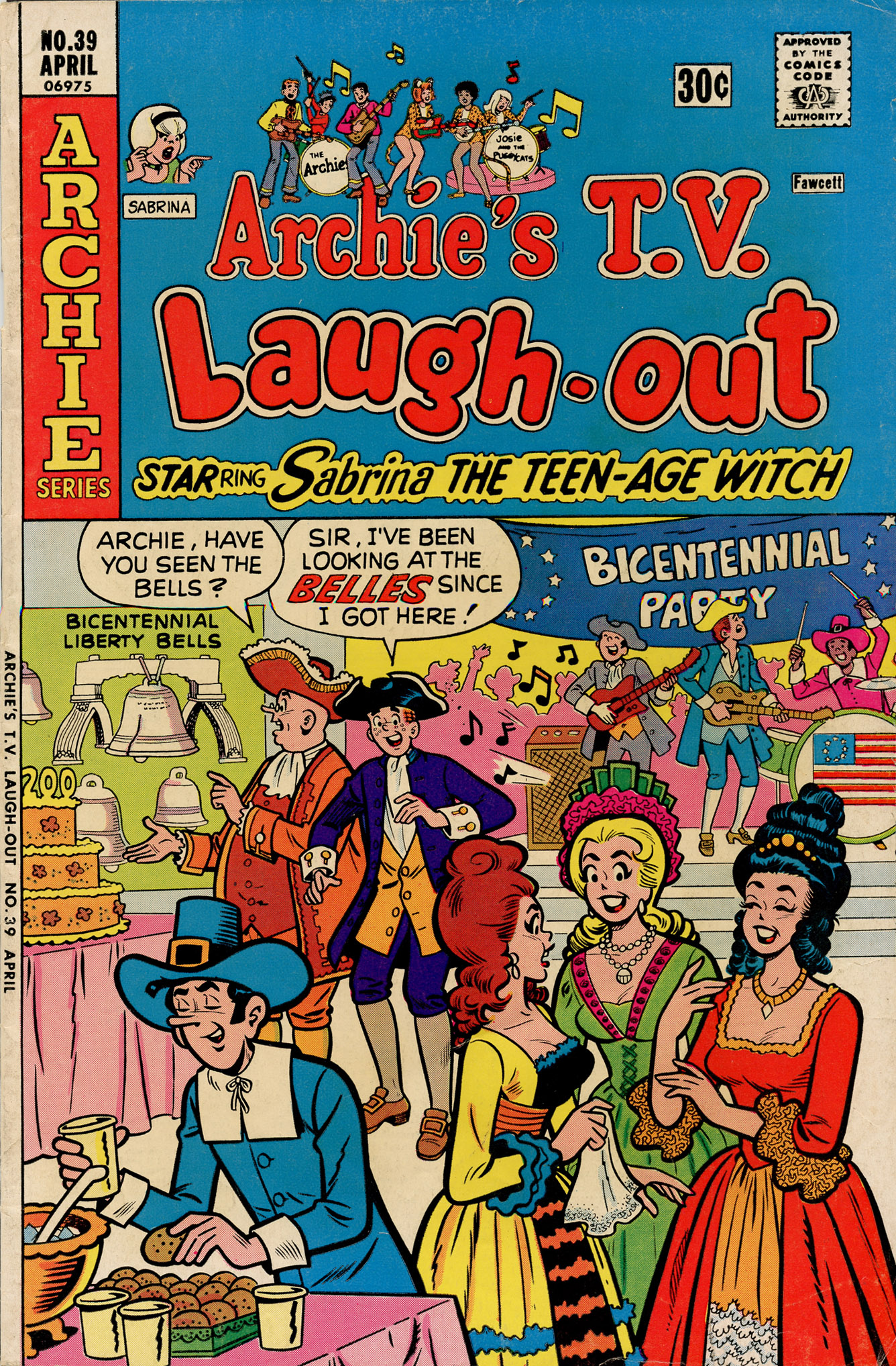Read online Archie's TV Laugh-Out comic -  Issue #39 - 1