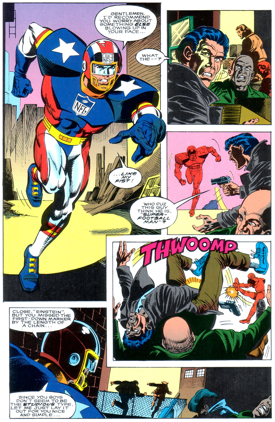 Read online NFL SuperPro Super Bowl Special comic -  Issue # Full - 6