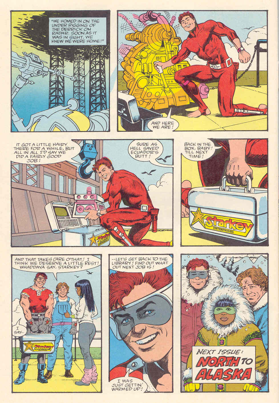 Read online Steelgrip Starkey comic -  Issue #2 - 34